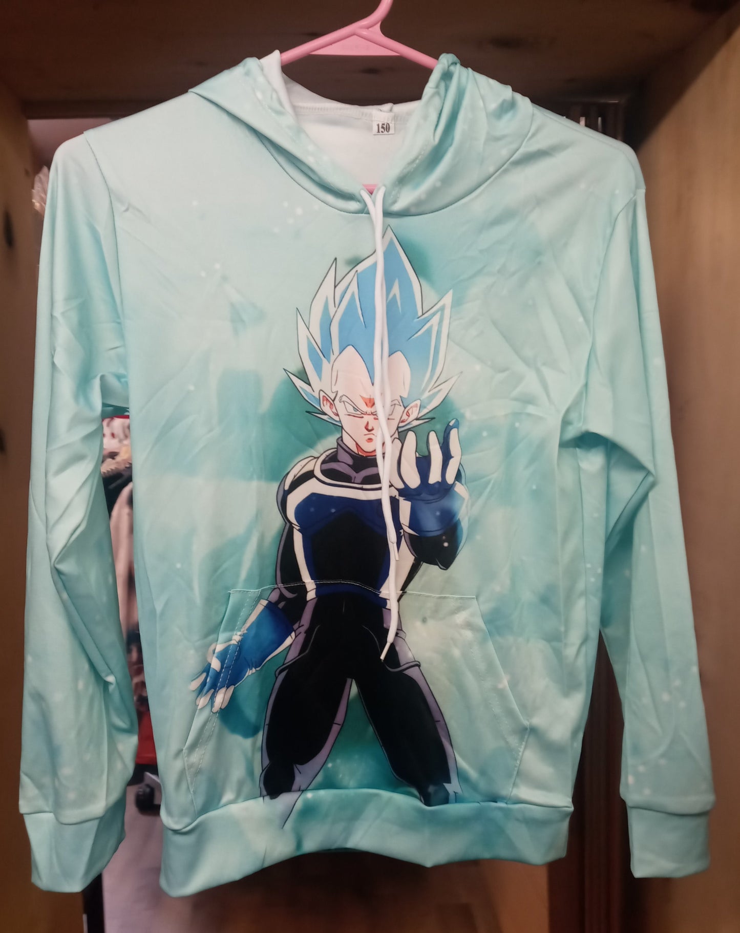 Boys Anime Dragon Ball Z Hoodie Jacket Size7/8 Colorful Light Sky/Blue "SOLD OUT" Thanks For your Purchase!