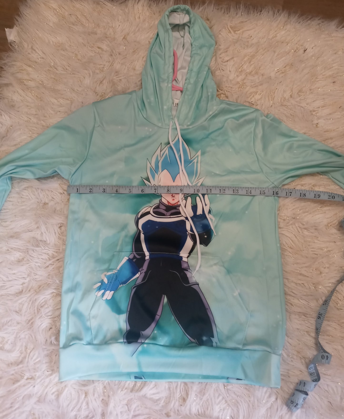 Boys Anime Dragon Ball Z Hoodie Jacket Size7/8 Colorful Light Sky/Blue "SOLD OUT" Thanks For your Purchase!