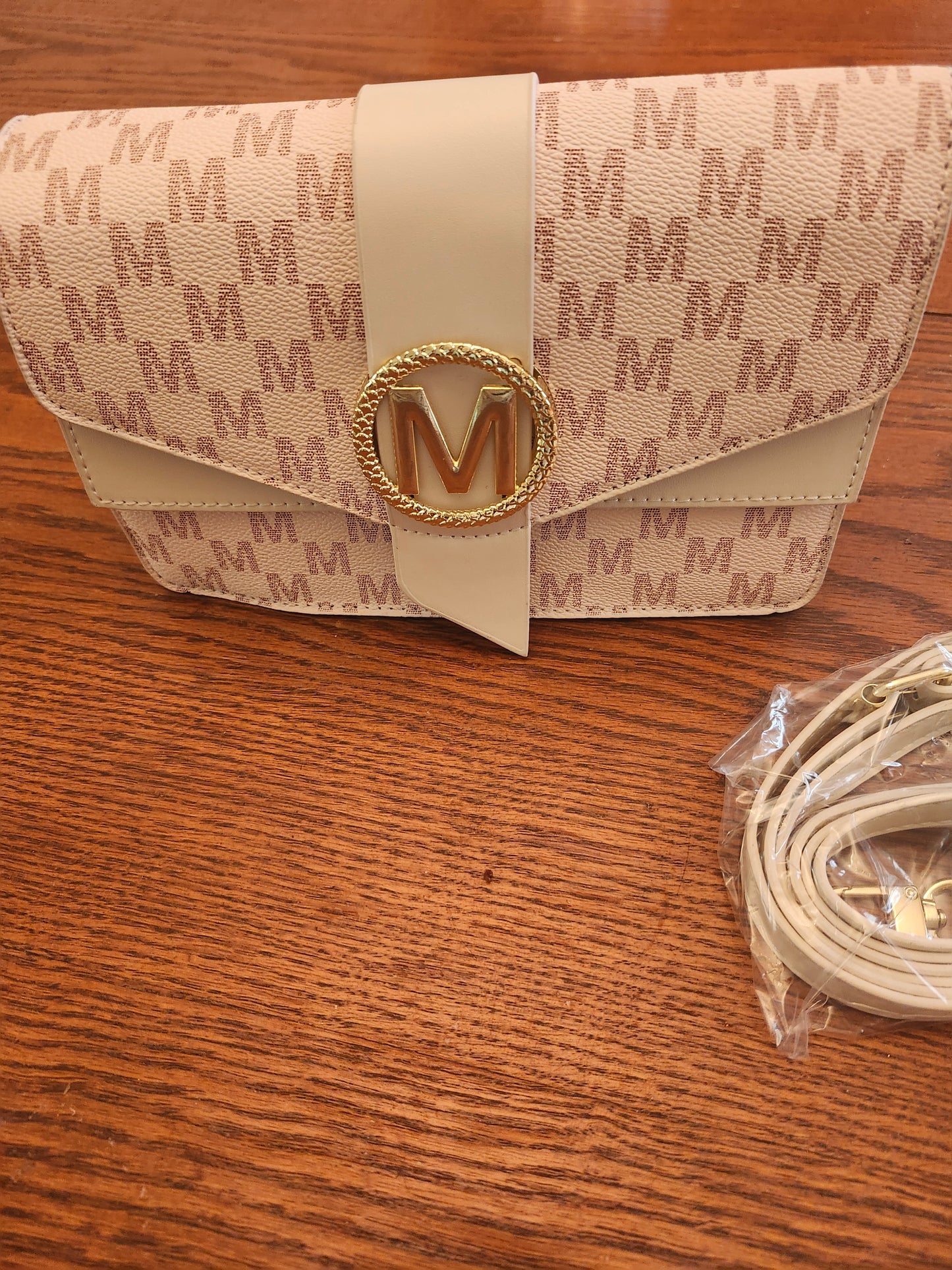 Womans Fashion Crossbody Bag Color Cream"New Arrival"