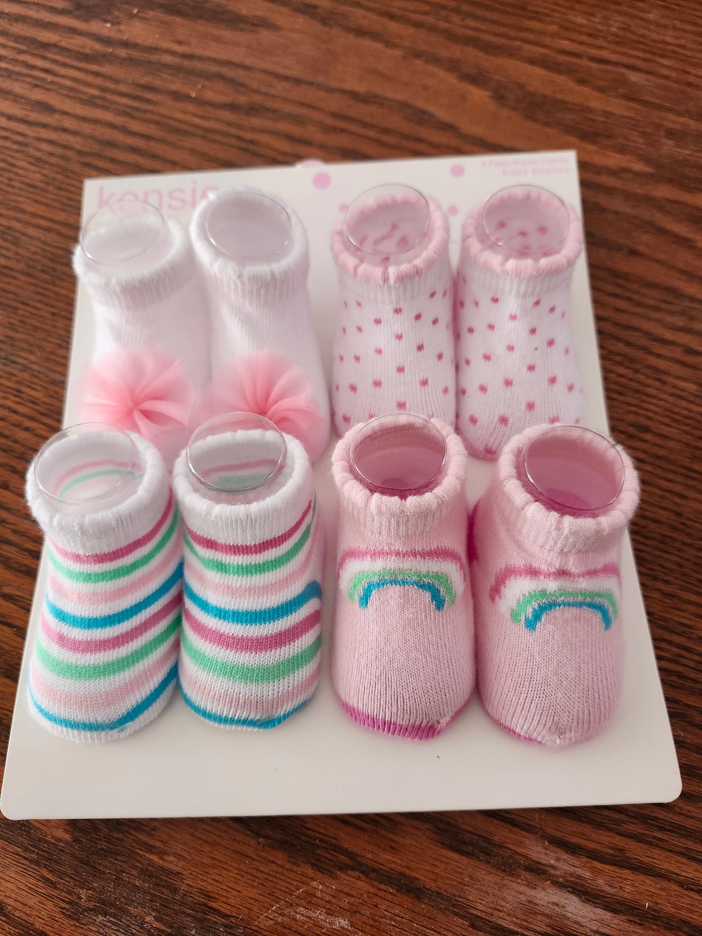 Kensie Baby Bootie Socks 4 Pairs Different Colors"New Arrival "SOLD OUT" Thanks For Your Purchase!