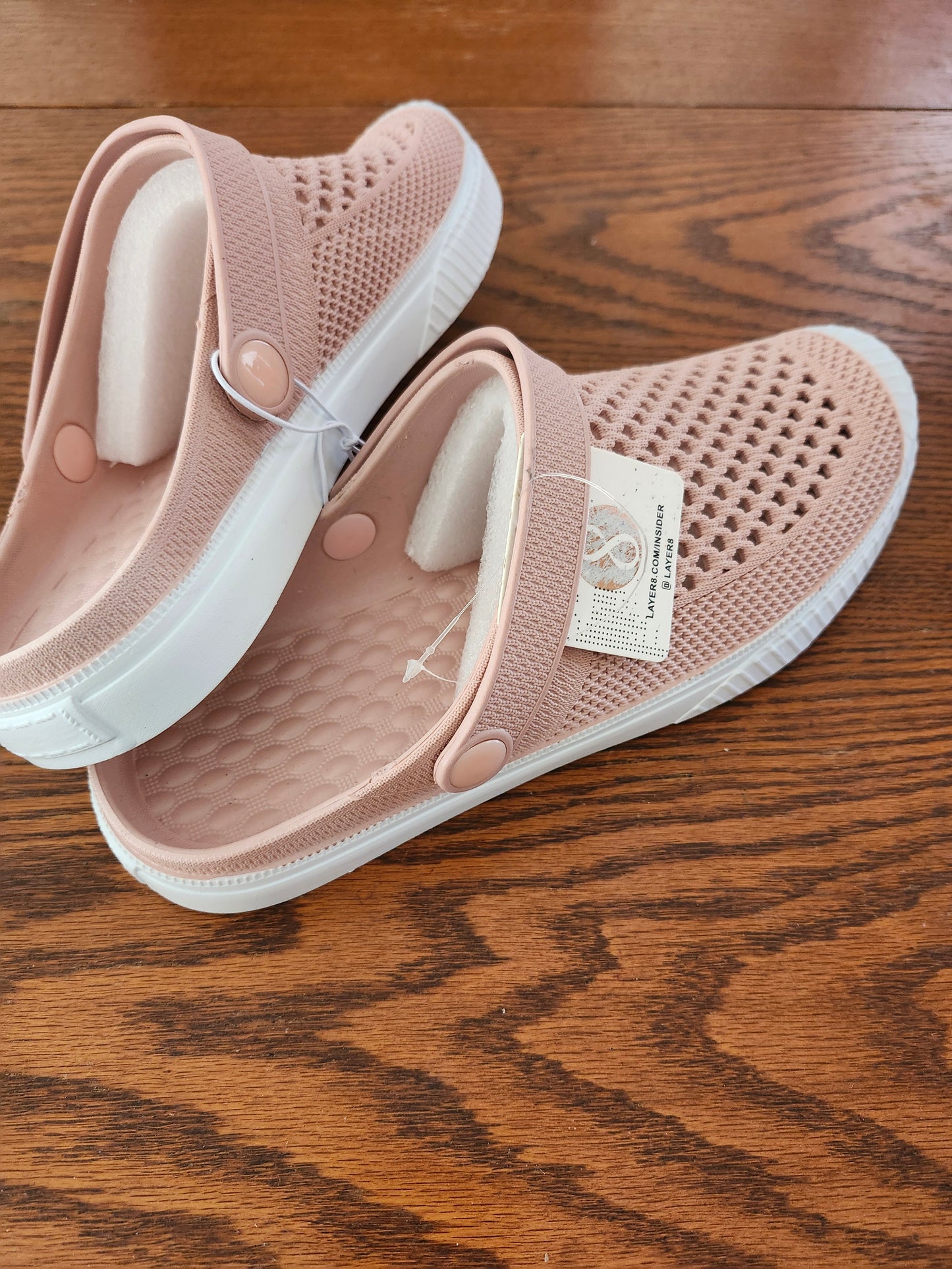 Women Layer 8 Women Crocs Slip On "New Arrival" Size 9 Color Blush "SOLD OUT" Thanks For Your Purchase!