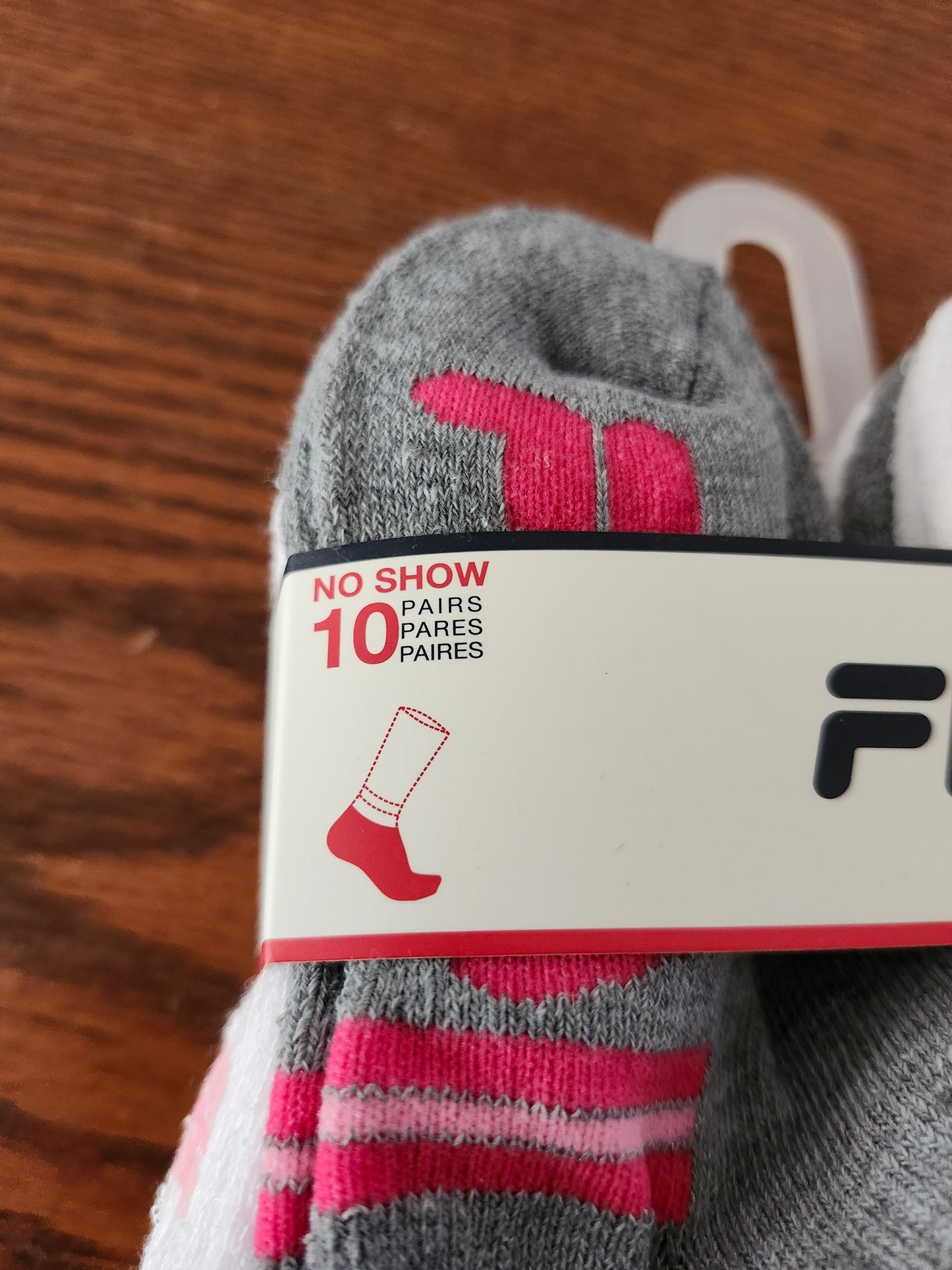 Kids Unisex No Show Fila Socks 10 Pairs "New Arrivel" Fit Shoe Size 7-10 Color Gray/White (SOLD OUT) Thanks For Your Purchase!
