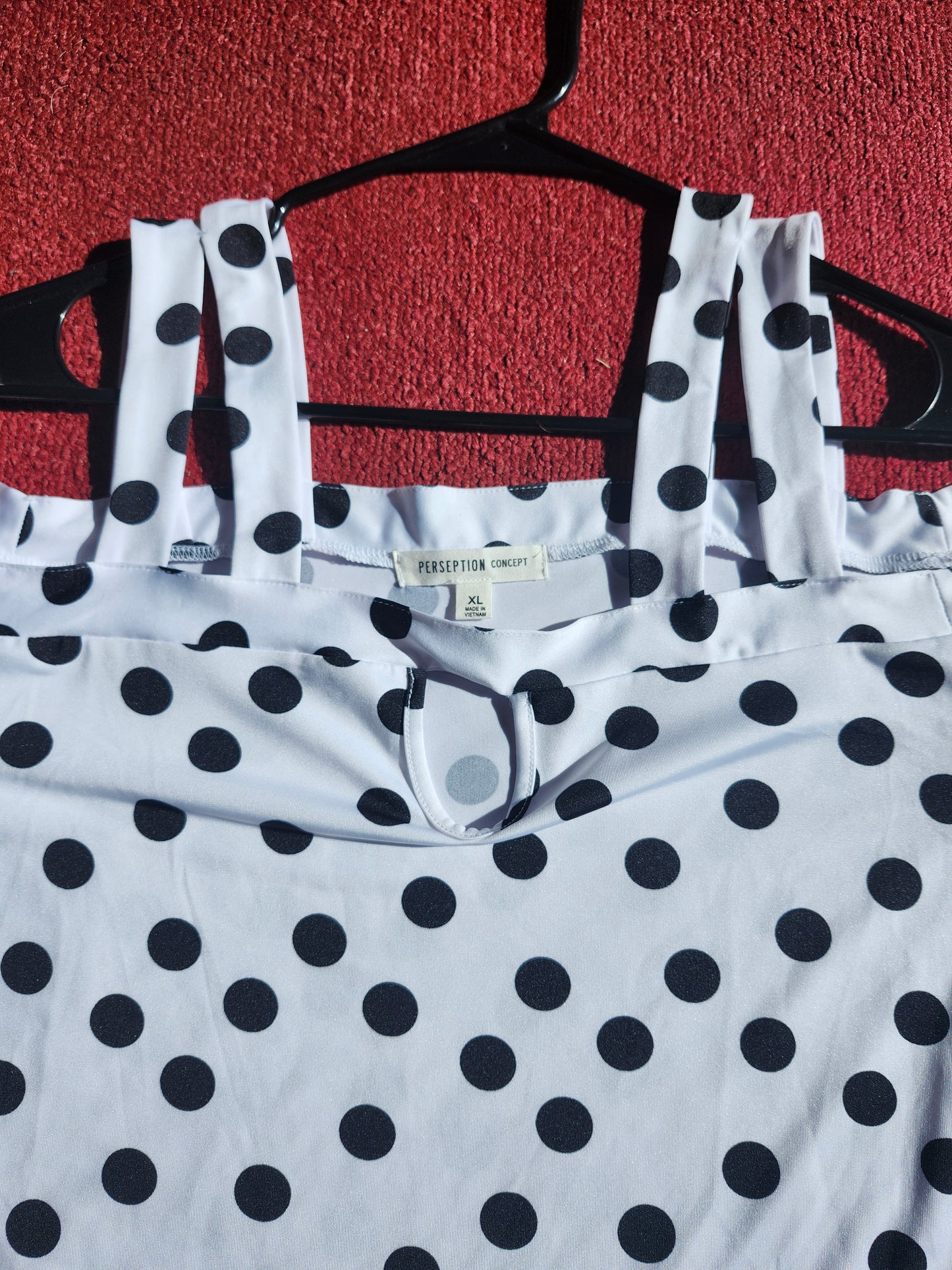 Woman Cold Shoulder Top Size XL By"Perseption Concept" New Arrival "