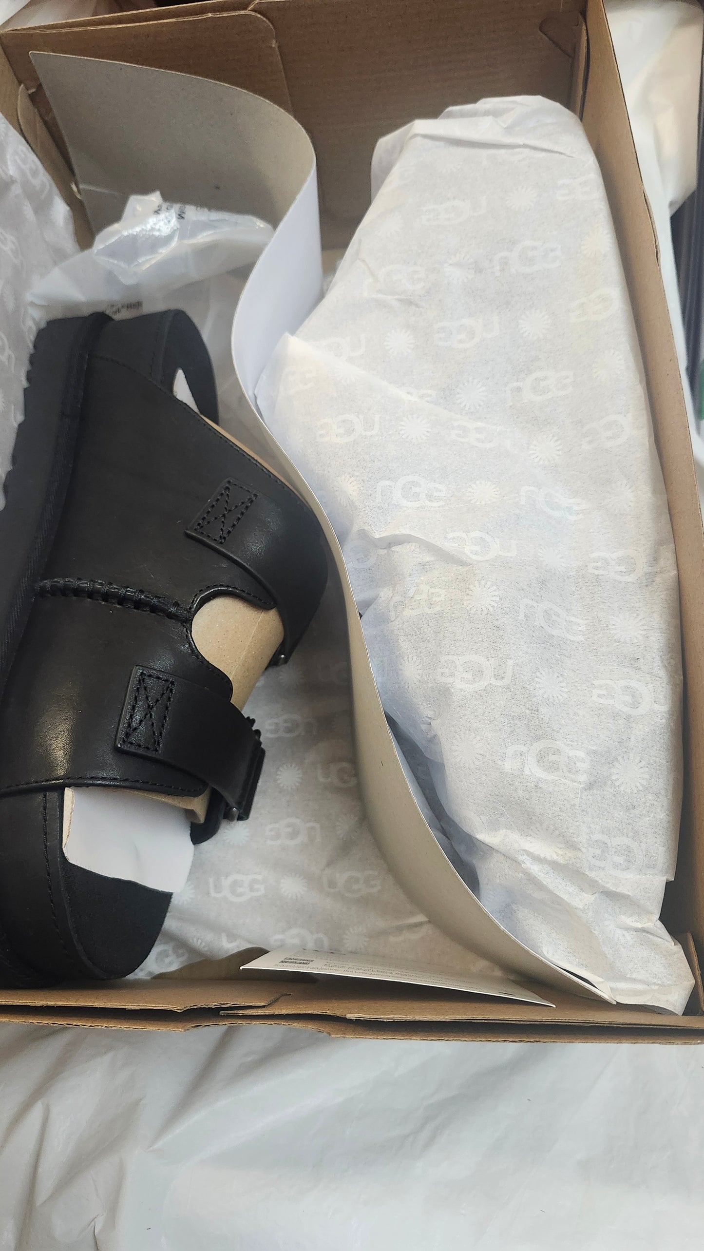 Woman Leather Goldstar HI Slide By UGG Size 9.5