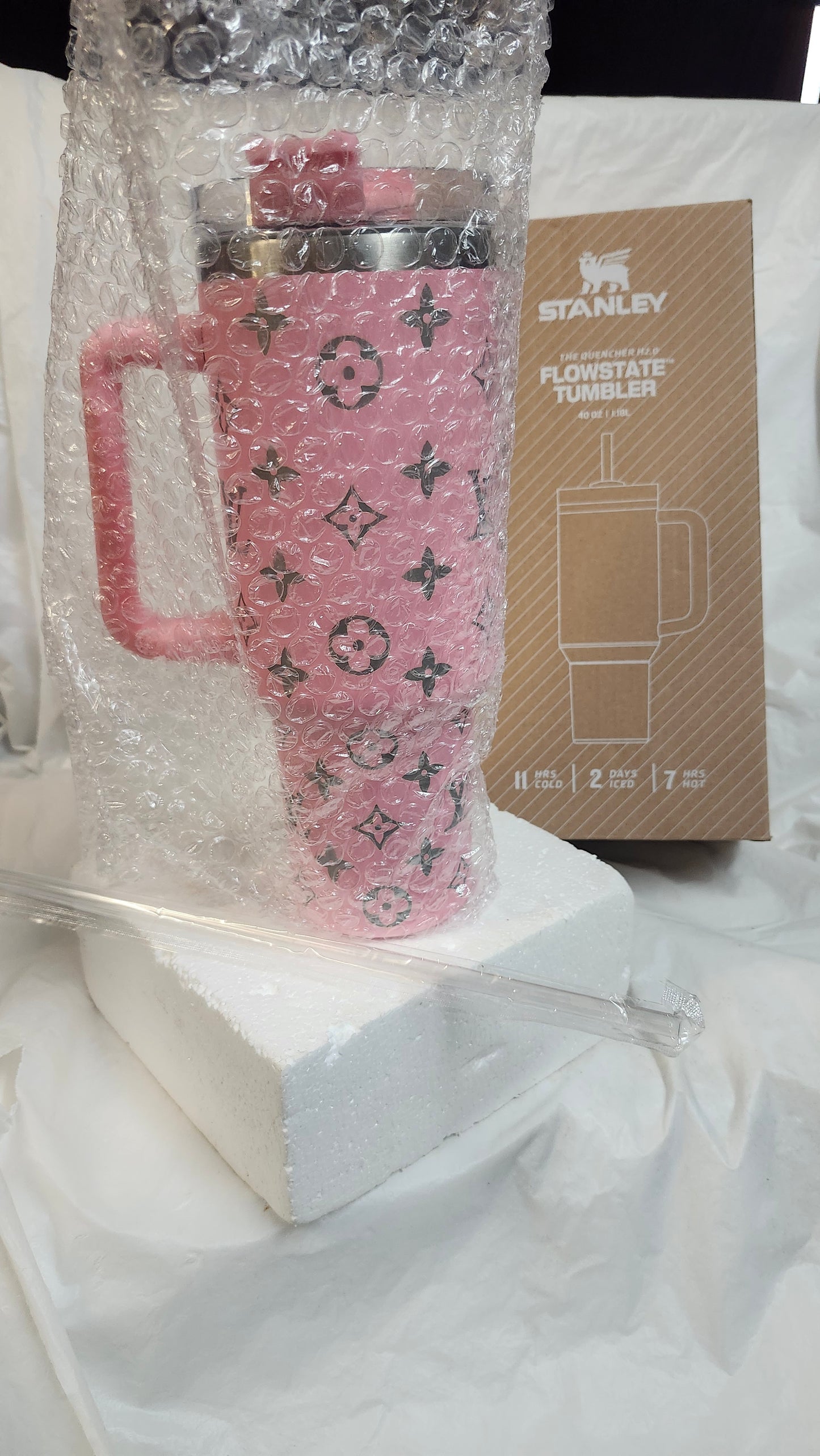 Stanley Stainless Steel Tumbler 40 oz. Color Pink"New Arrival" Great For Mother's Day
