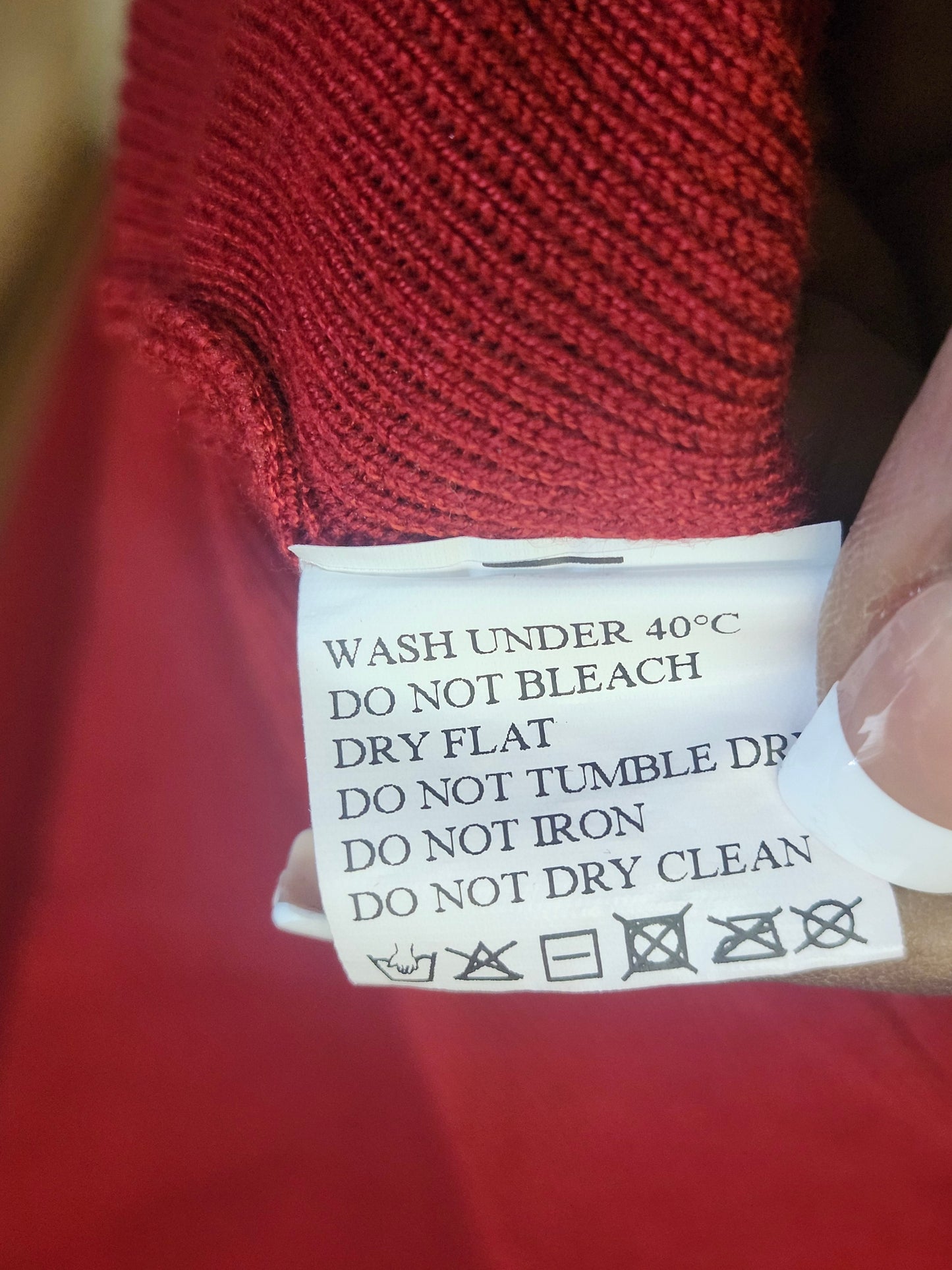 Woman Dress size Large "Crush Red "New Arrival" Just In Time For Christmas