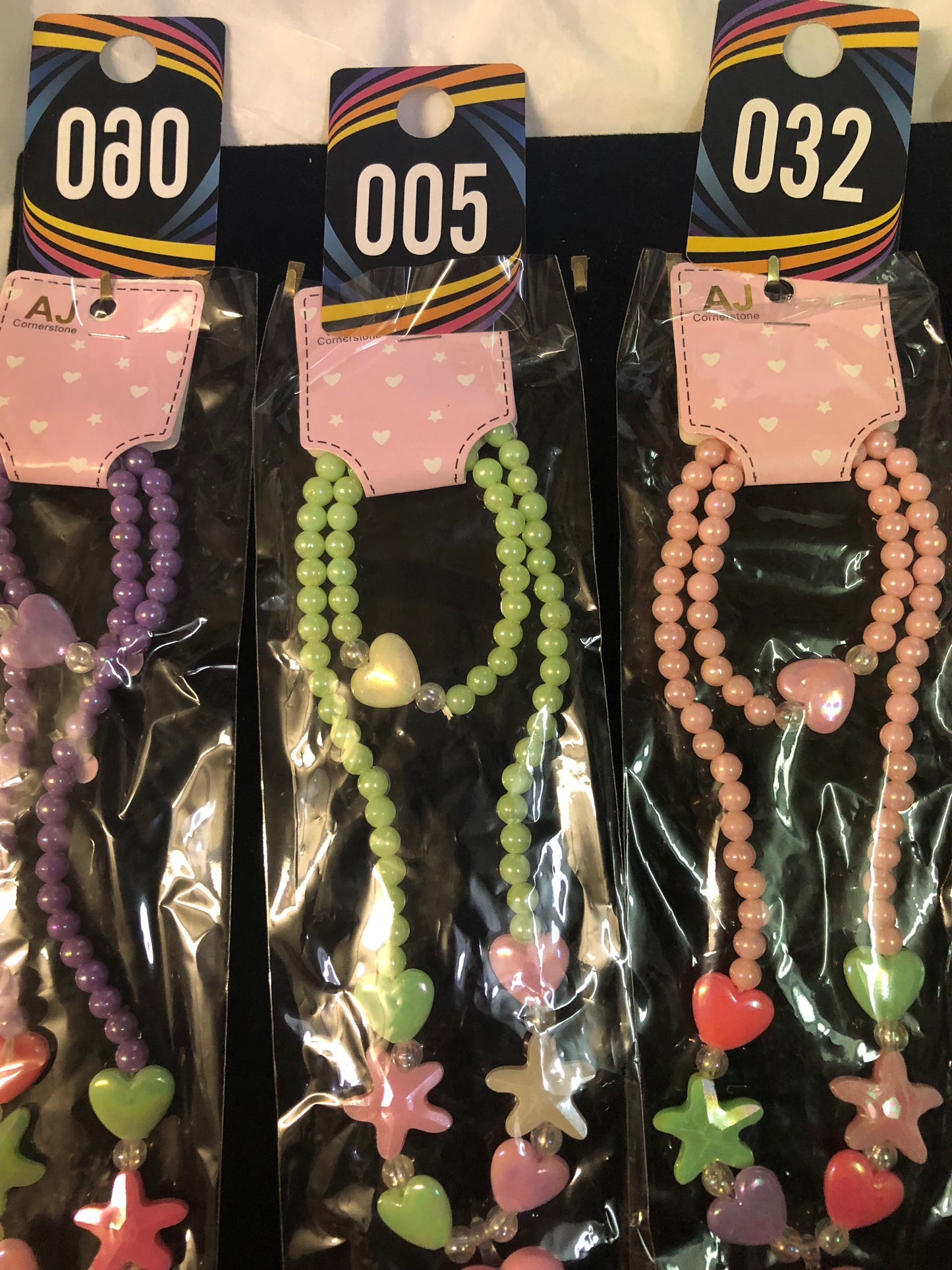 Girls 2 Piece Set. "New Arrival" Necklace and Braclet Set 6 Different Colors. Great For Easter. Order Now! Regular price $10.00