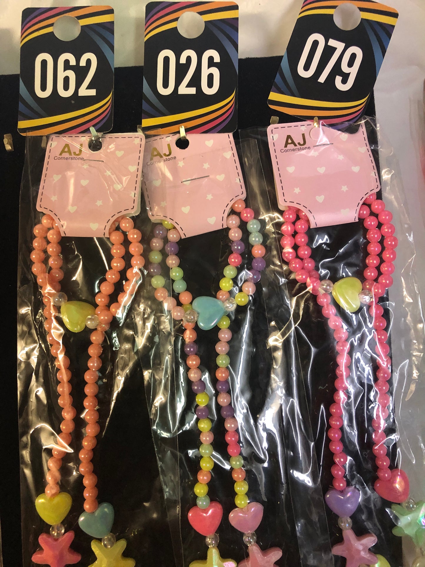 Girls 2 Piece Set. "New Arrival" Necklace and Braclet Set 6 Different Colors. Great For Easter. Order Now! Regular price $10.00
