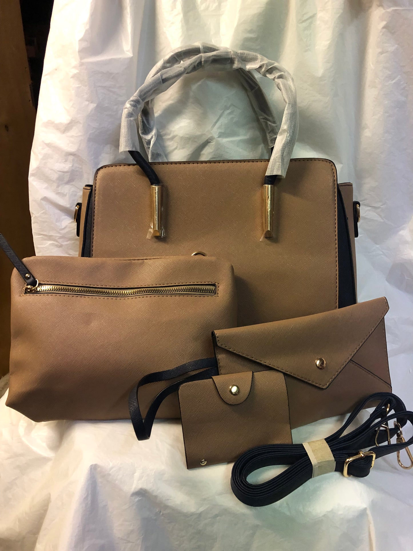 Womans Fashion 4Pic. Crossbody/Tote Bag "New Arrival"Great Gift For Mother's Day! (SOLD OUT)