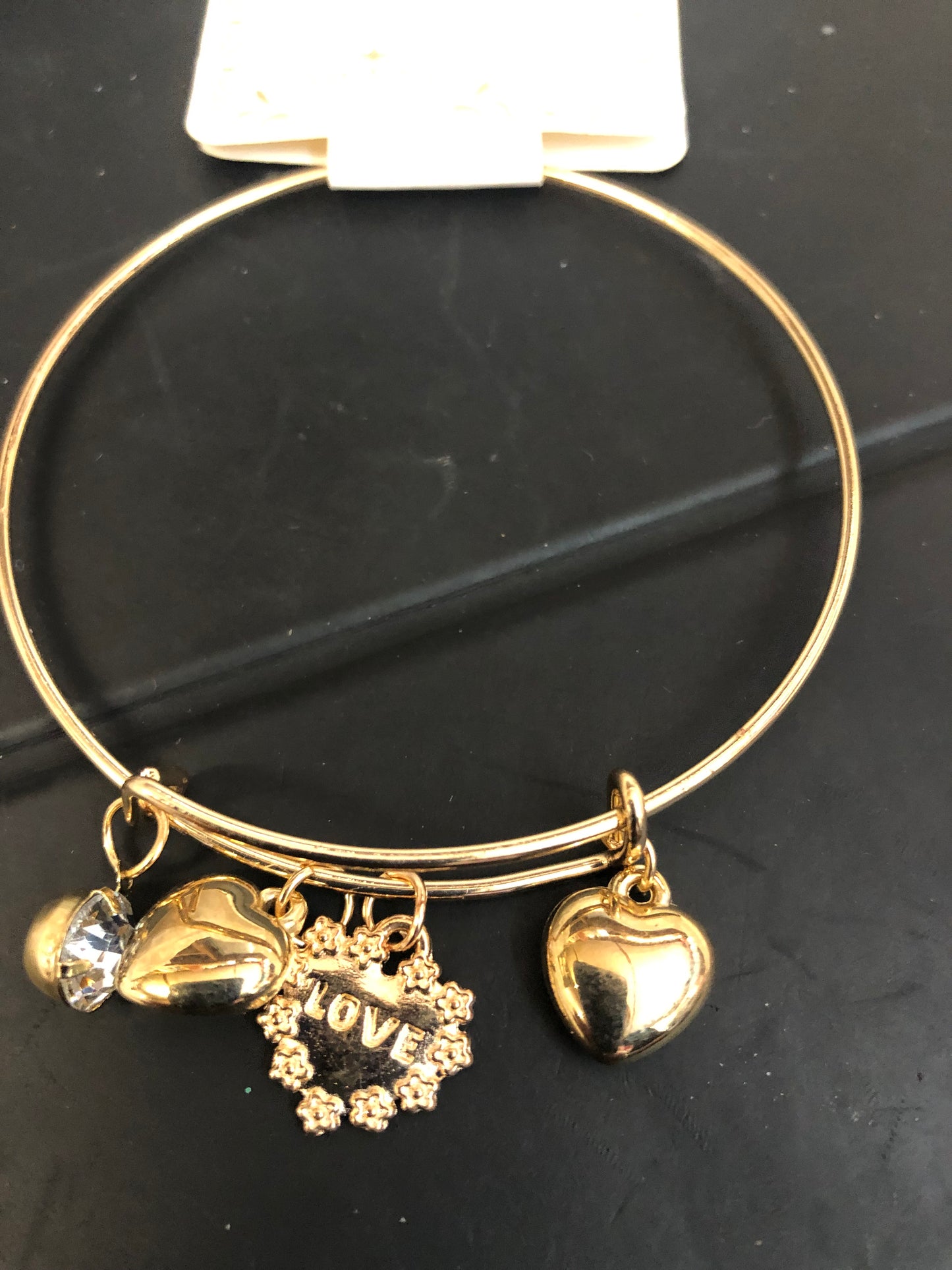 Woman Fashion Accessories Braclet W/Charms Come In Gold Or Silver "New Arrival"