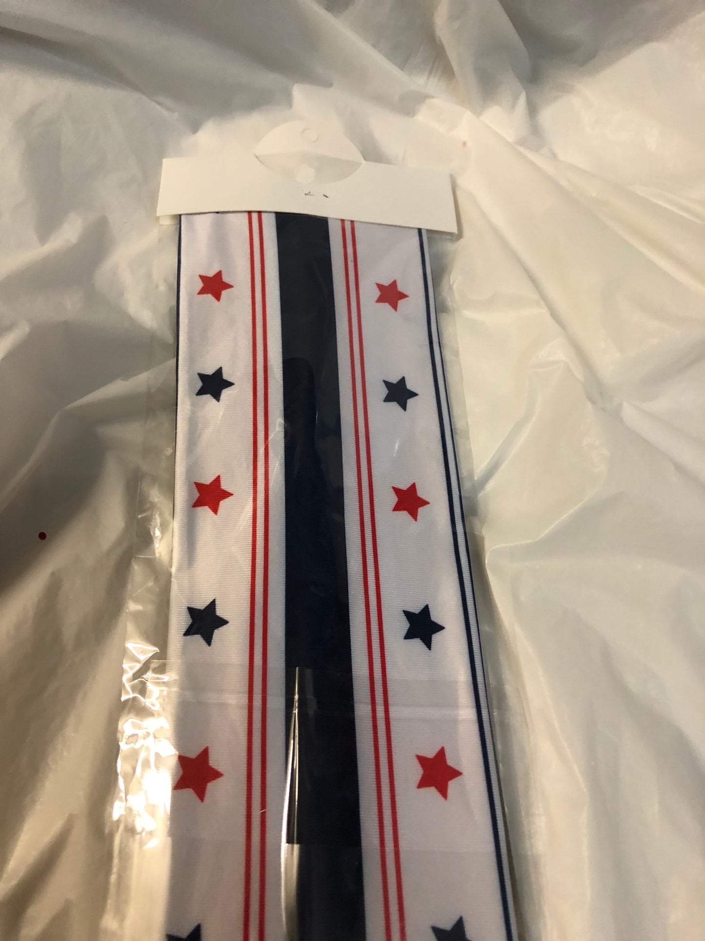 Woman/Girls Headband Hair Accessory Stretchy $12.00 Ea. Or 2 For $ 15.00 Red White and Blue Patriotic American Flag.