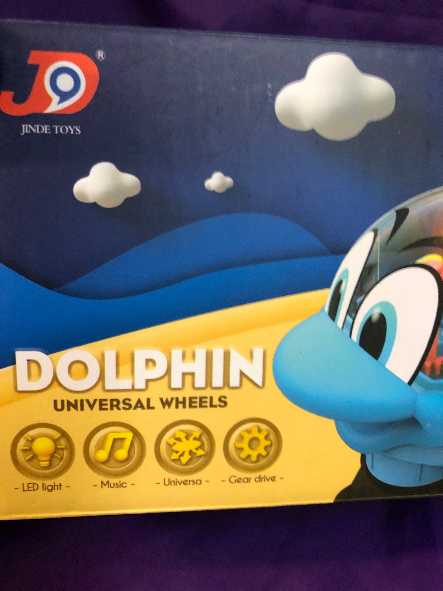 Kids Dolphin Universal Wheels Ages 3+"New arrival"