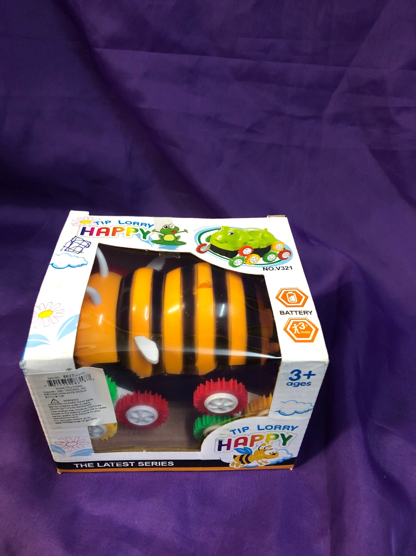 Kids Cute Little Bee Dump Truck Electric Tipping Bucket Bee Unisex Toy "New Arrival"