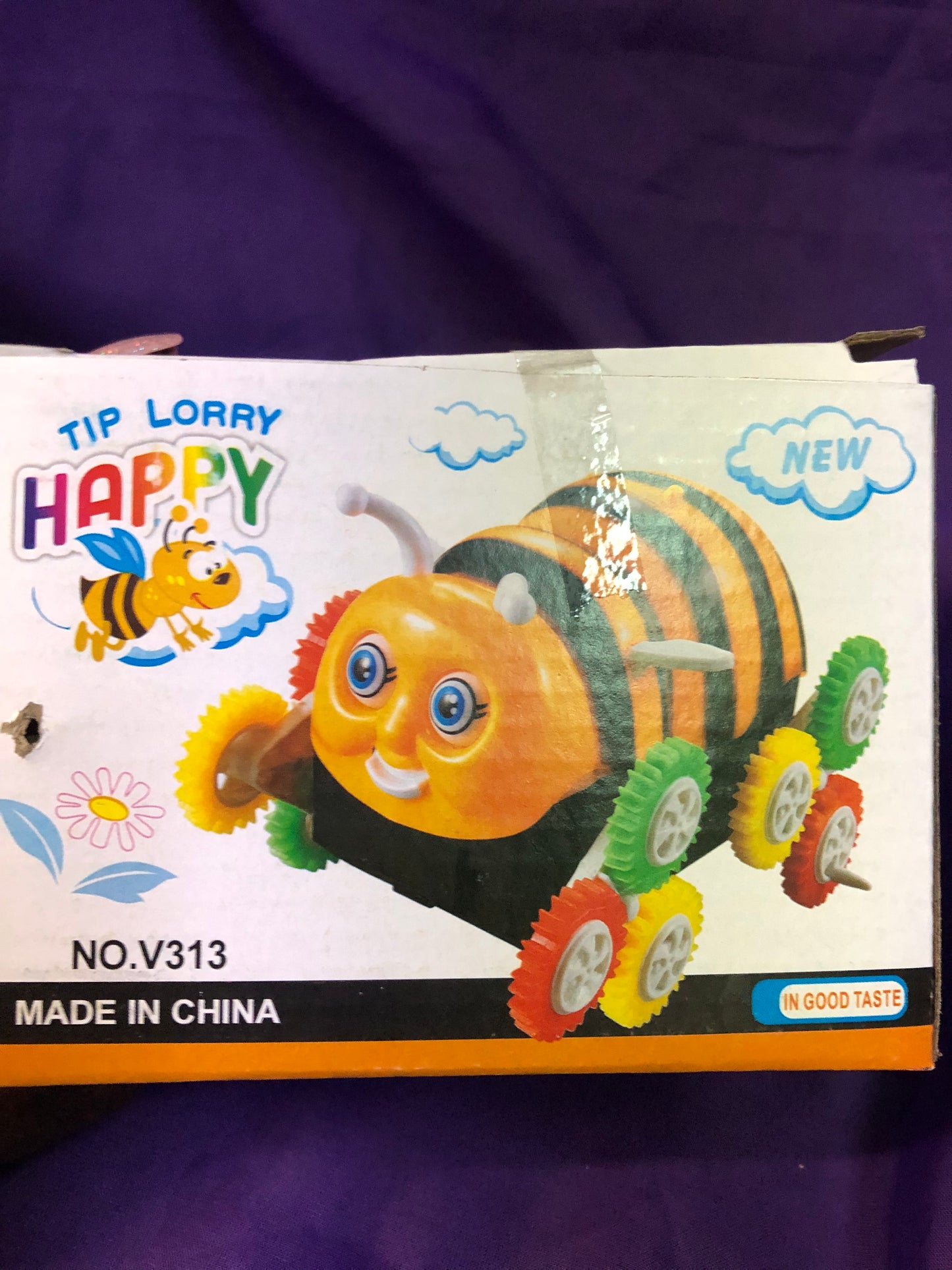 Kids Cute Little Bee Dump Truck Electric Tipping Bucket Bee Unisex Toy "New Arrival"