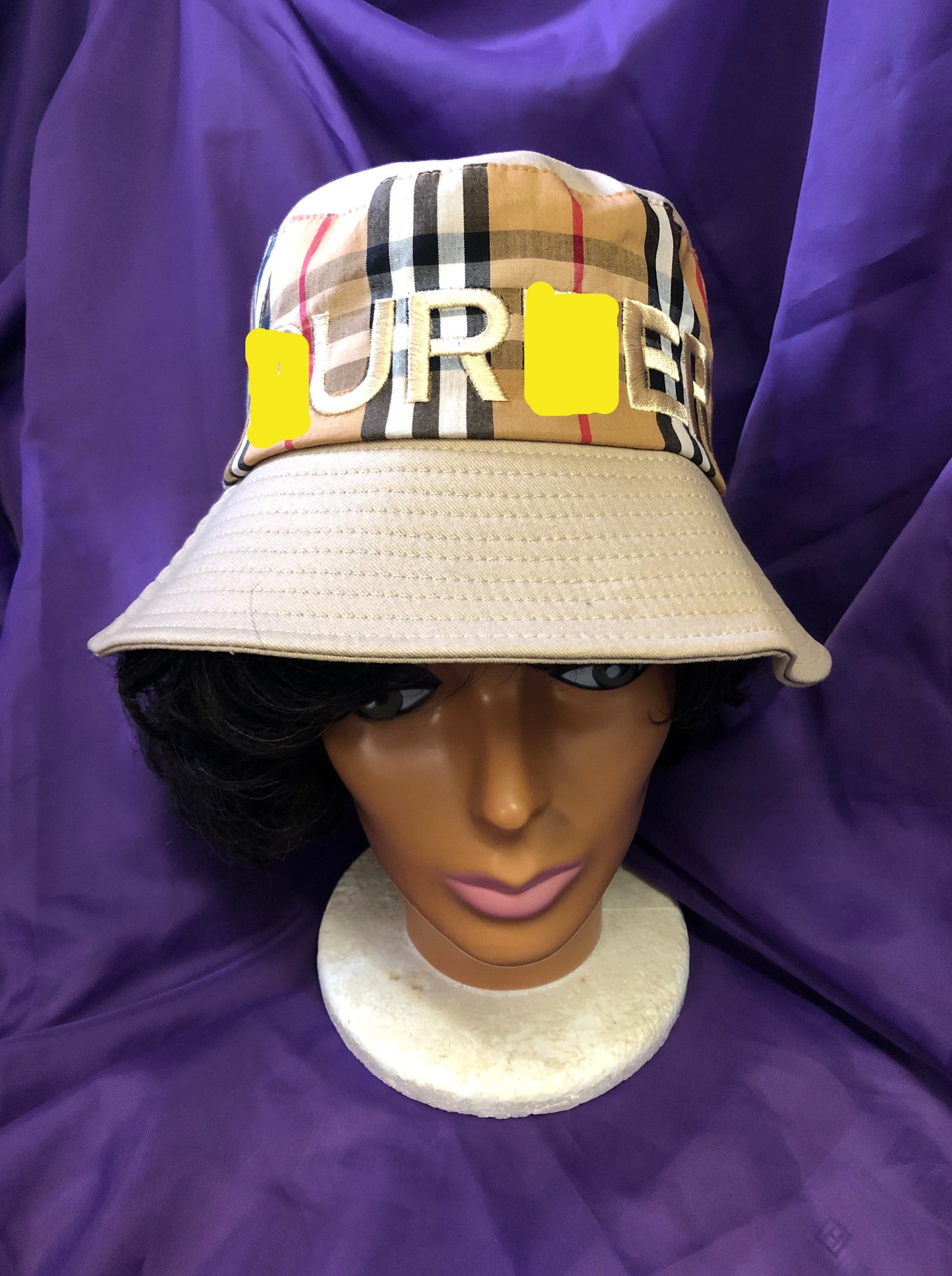 Woman Fashion Plaid Designer Bucket Fashion "New Arrival"