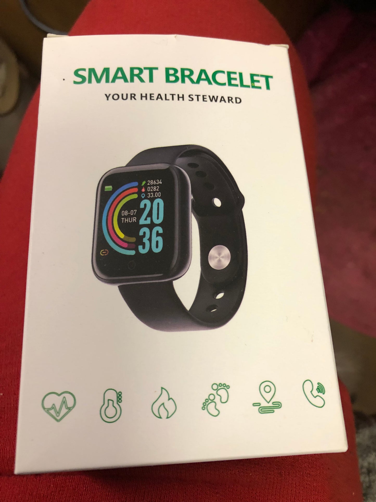 Smart Bracelet Your Health Steward Great Father's Day,Christmas Just A Great Gift" New Arrival"
