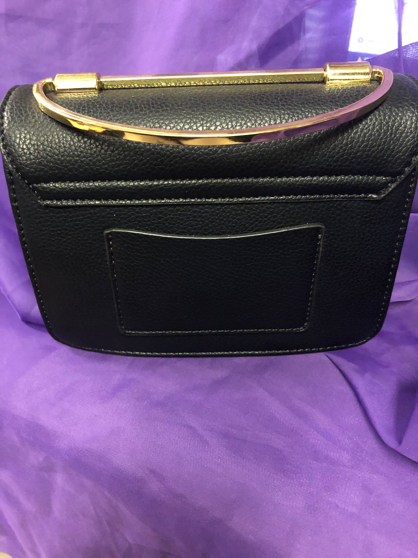 Woman Fashion Tote Bag With Chain Crossbody Strap Color Black "New Arrival"