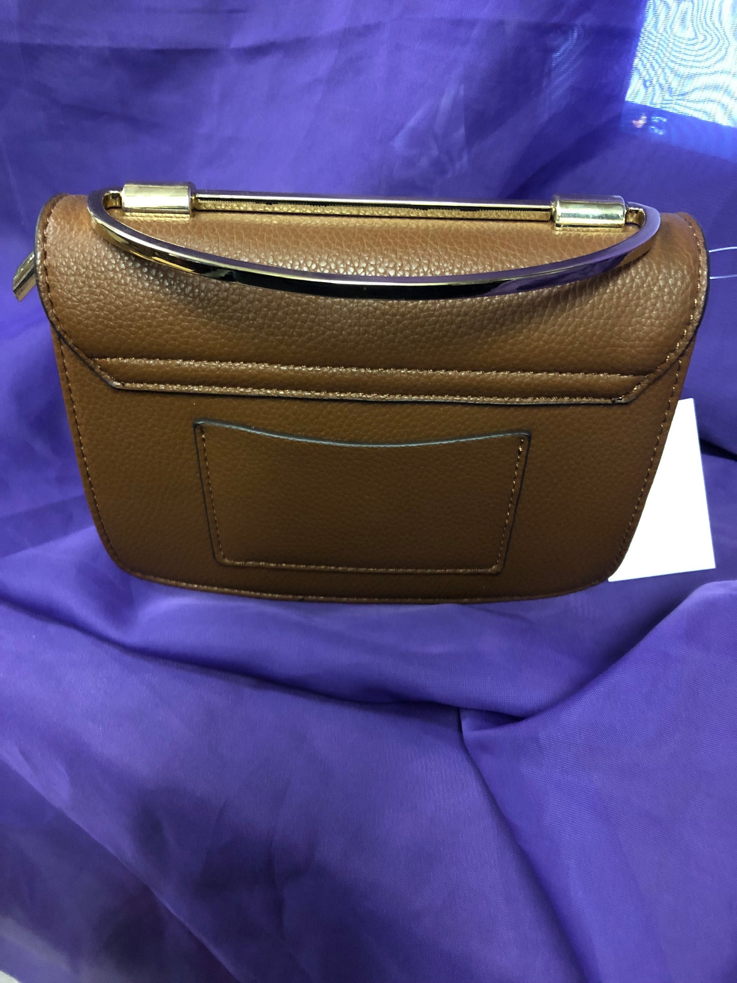 Woman Fashion Tote Bag With Chain Crossbody Strap Color Coffee "New Arrival"