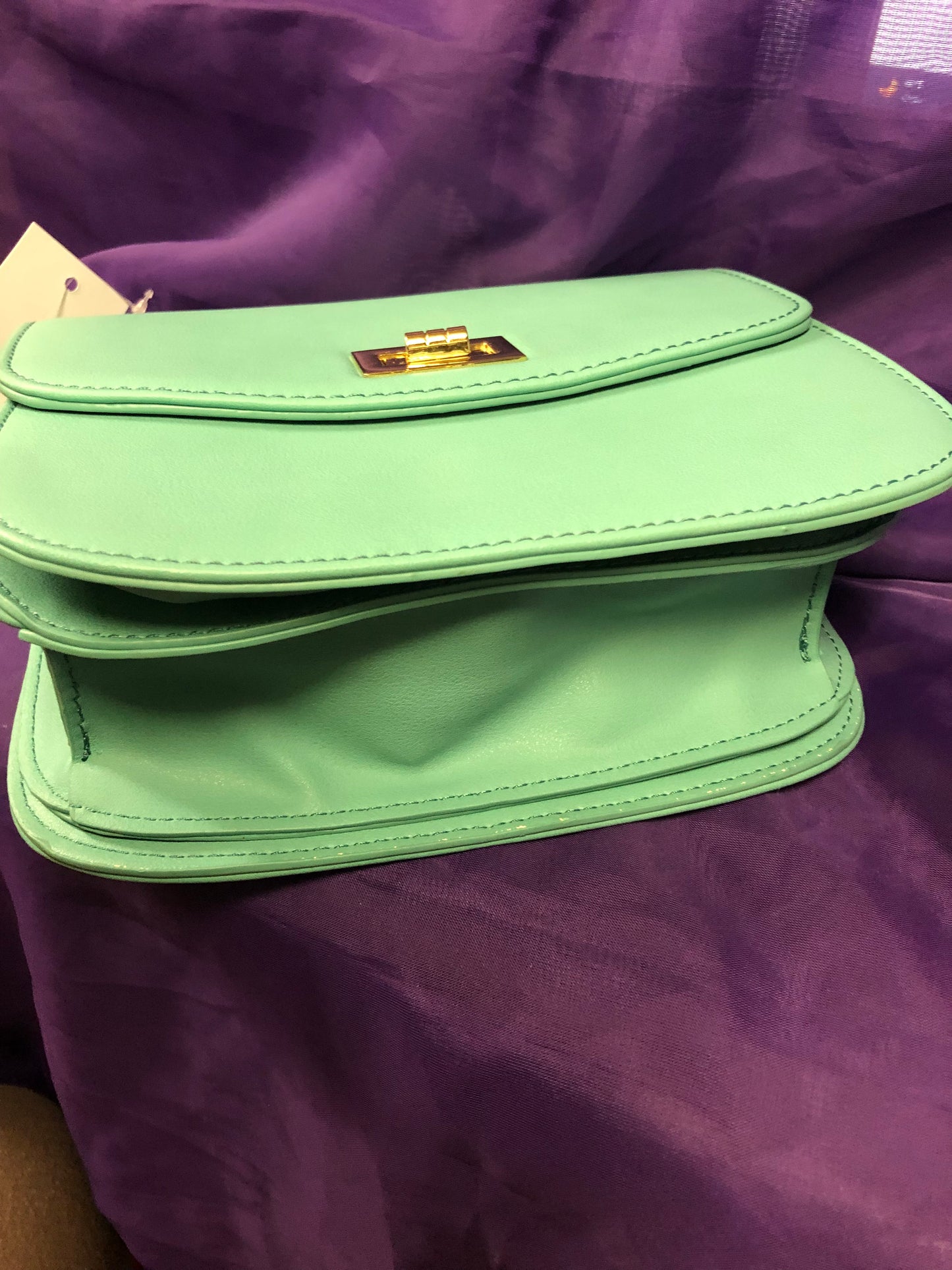 Woman Fashion Crossbody Bag Color Turquoise "New Arrival"