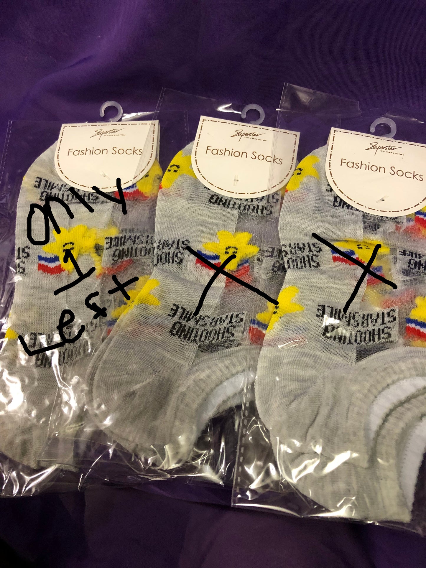 Woman Fashion Ankle Socks With Sheer Top. Colors Only Gray And Pink. Left 85%Cotton 15%Spandex "New Arrival"
