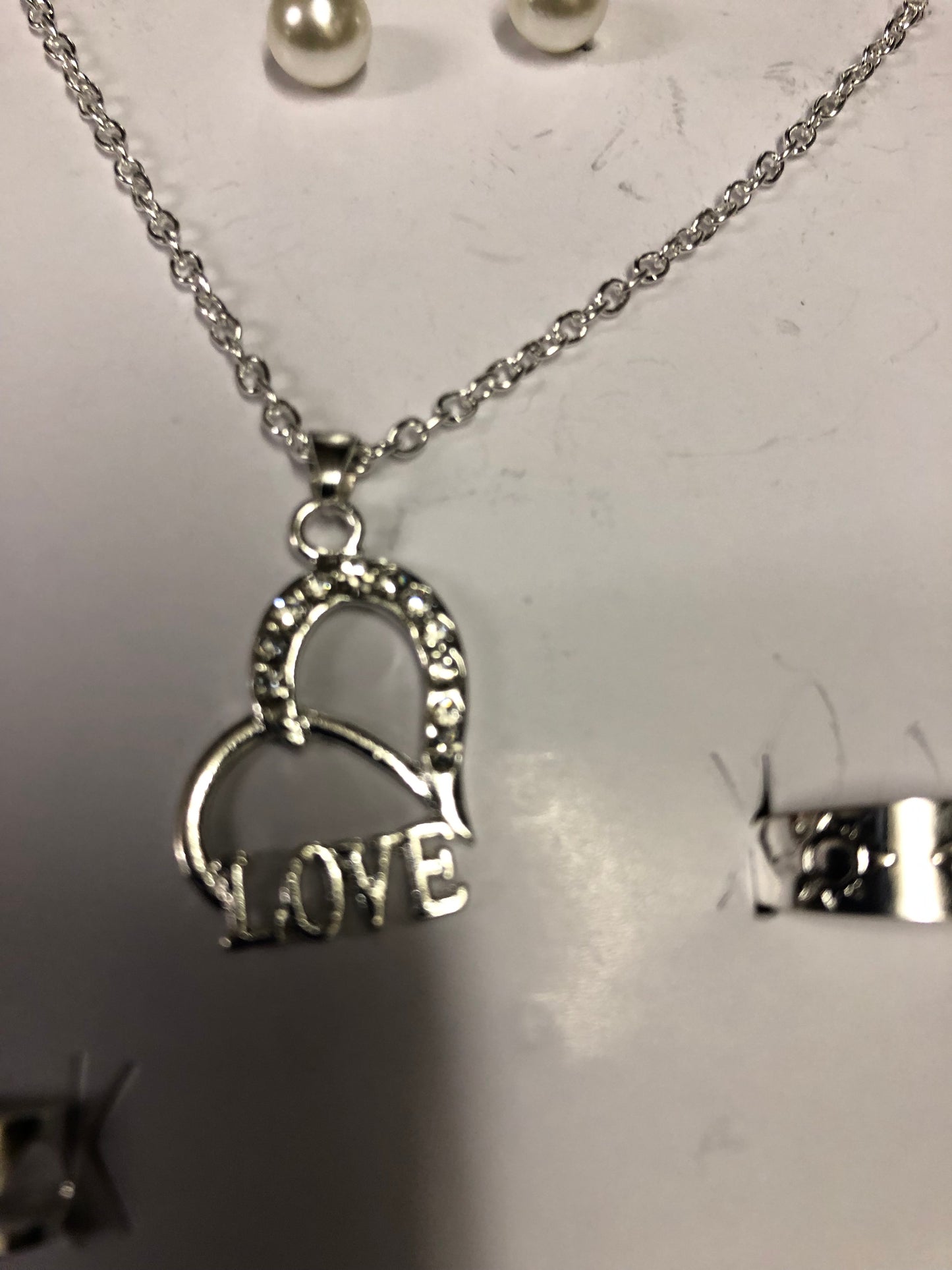 Fashion 5pic. Necklace Set. Come In Gold Or Silver. "New Arrival" Great Gift For The Graduates.