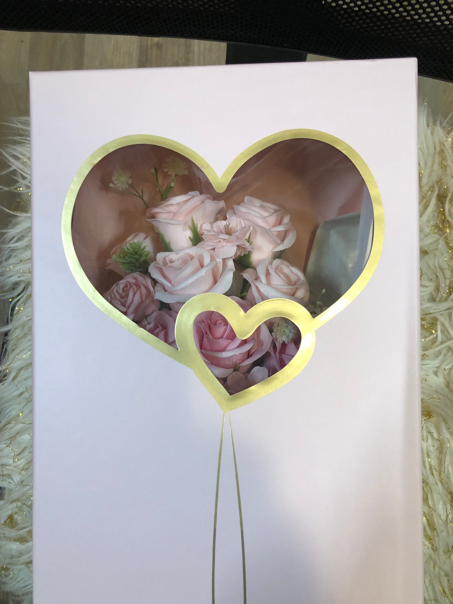 "Just In Time For Mother's Day " 3 Doz. Pink/Peach Silk Scented Roses "New Arrival Going Fast