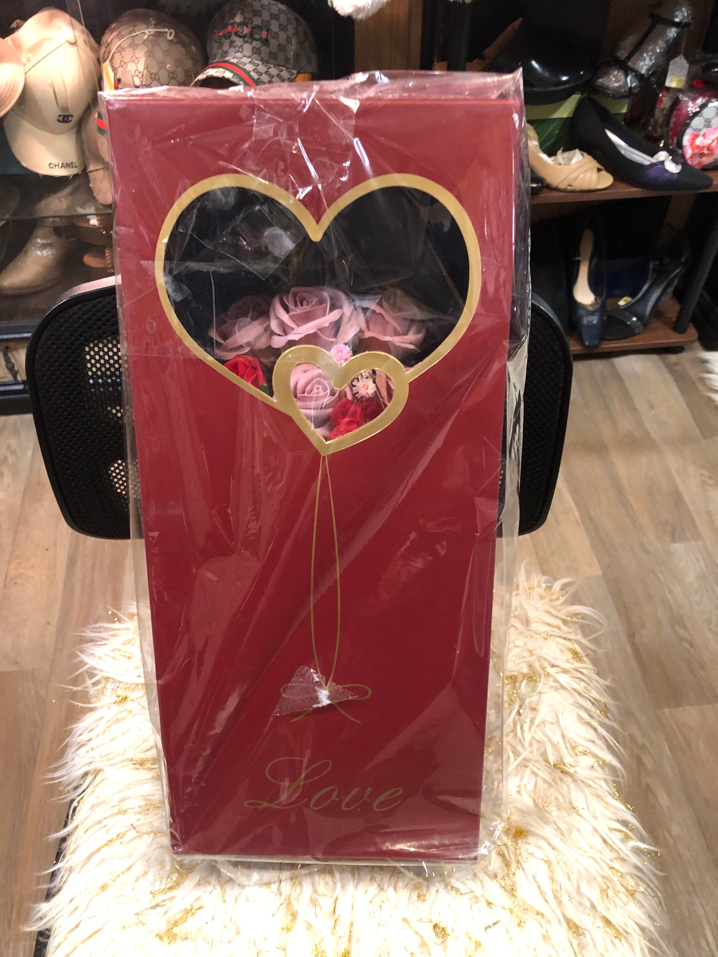 "Just In Time For Mother's Day " 3 Doz. Red/Peach Silk Scented Roses "New Arrival Going Fast"(SOLD OUT