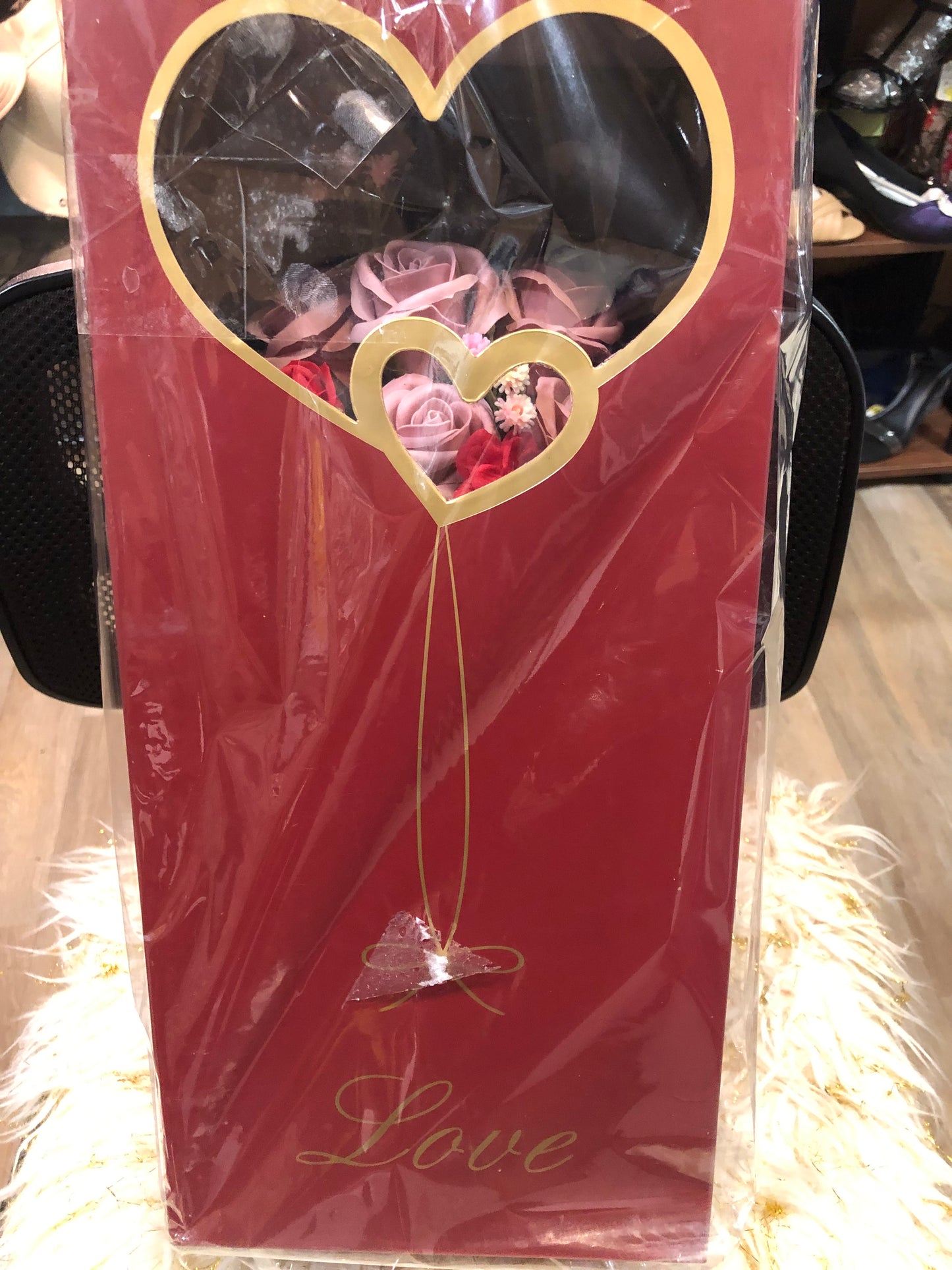 "Just In Time For Mother's Day " 3 Doz. Red/Peach Silk Scented Roses "New Arrival Going Fast"(SOLD OUT