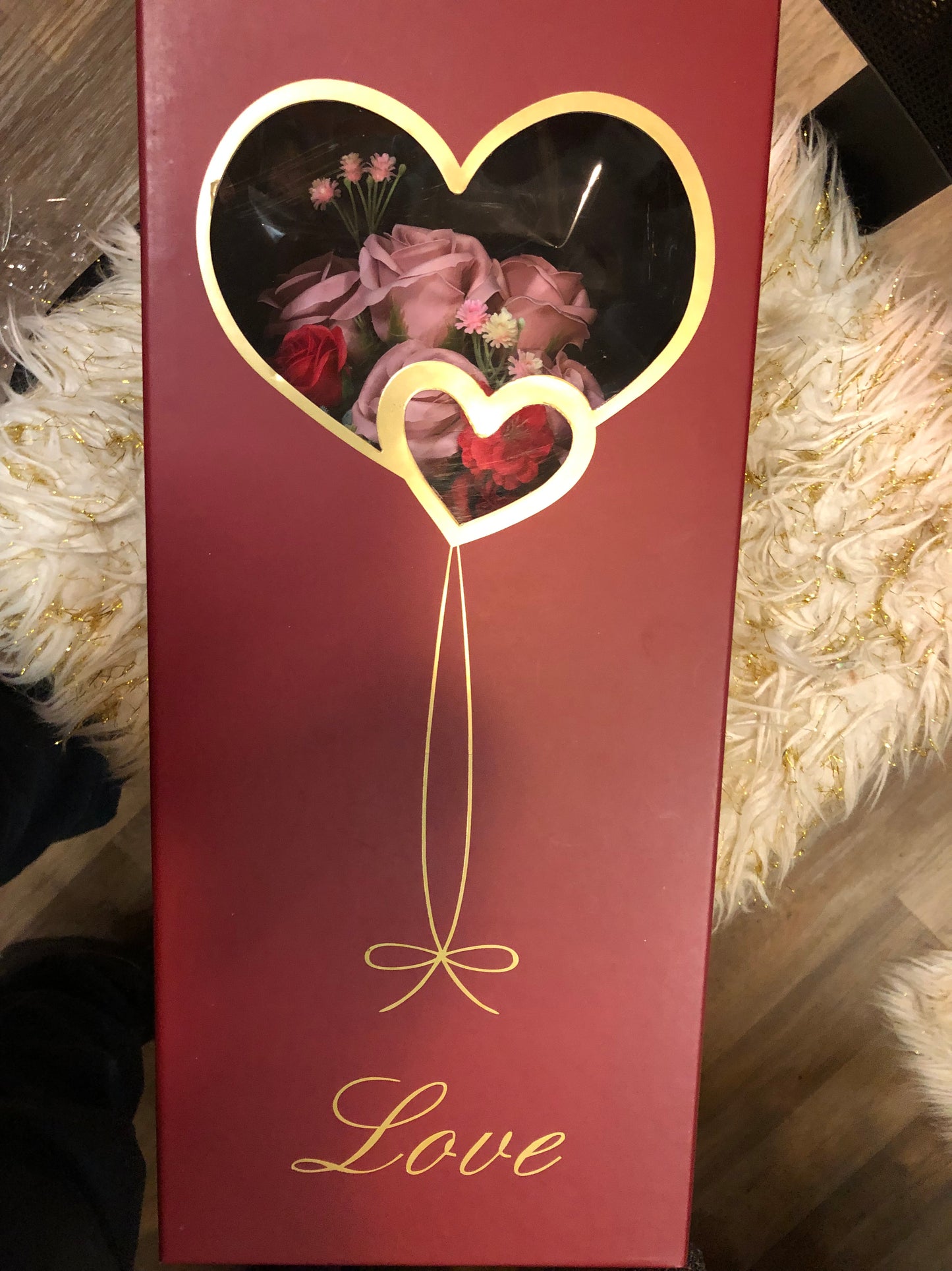 "Just In Time For Mother's Day " 3 Doz. Red/Peach Silk Scented Roses "New Arrival Going Fast"(SOLD OUT