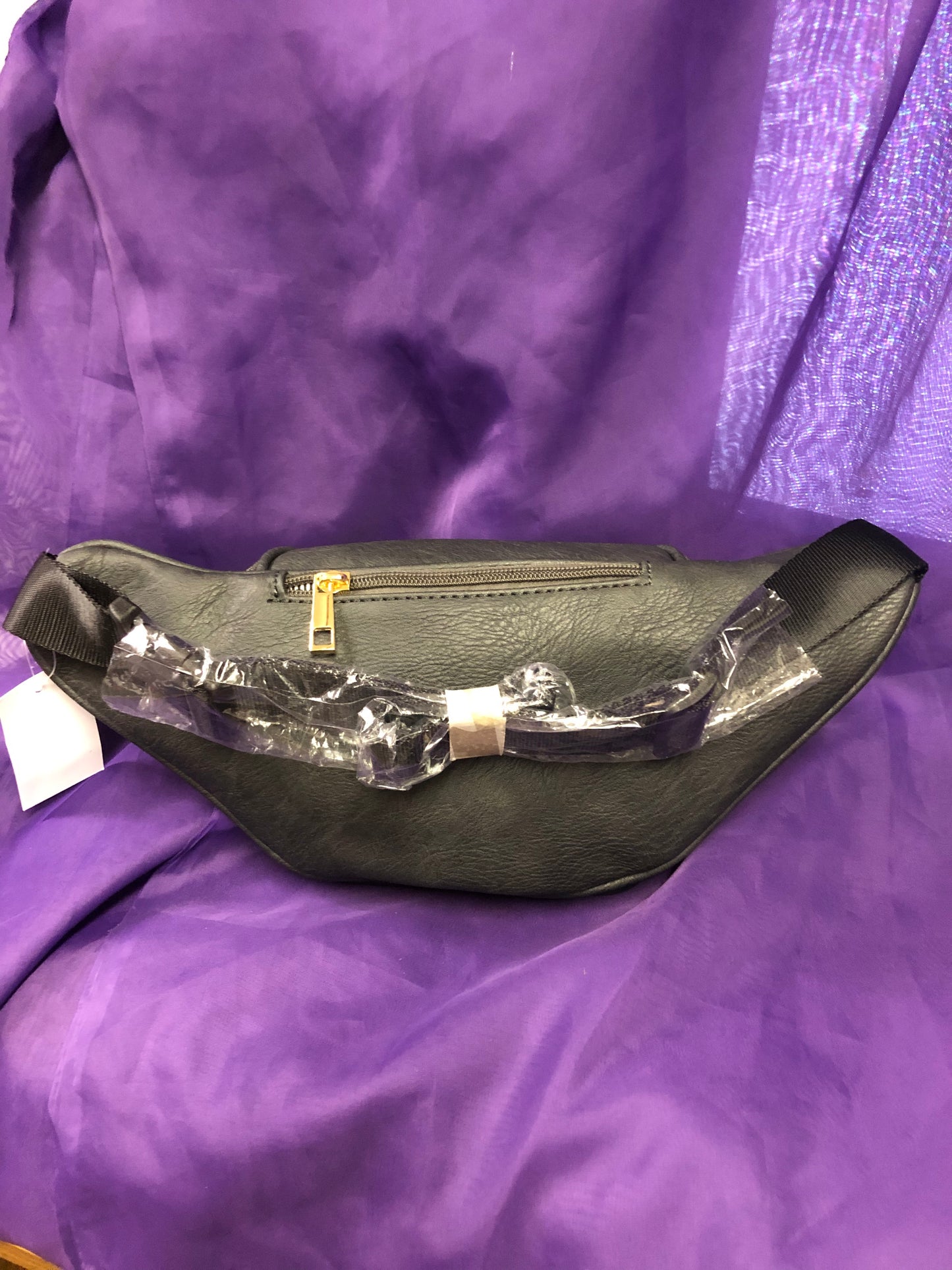 Unisex Fanny Pack Or Sling Bag With Adjustable Strap Color Charcoal Gray "New Arrival"
