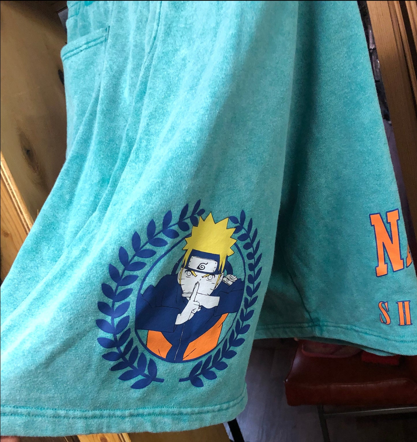 Men Naruto Shippuden Collection Jogger Shorts Sixe (L)36-38 "New Arrival"