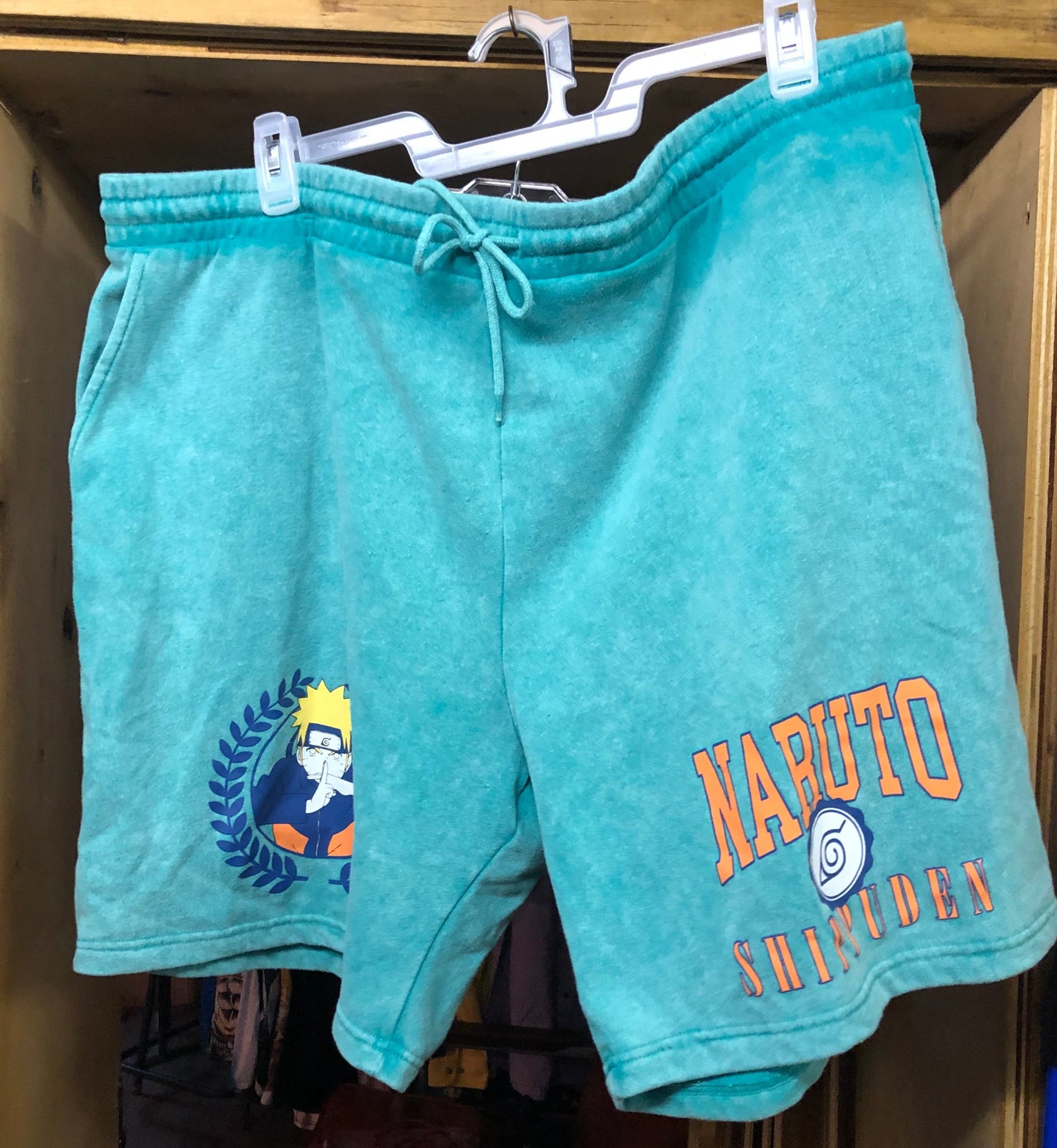Men Naruto Shippuden Collection Jogger Shorts Sixe (L)36-38 "New Arrival"