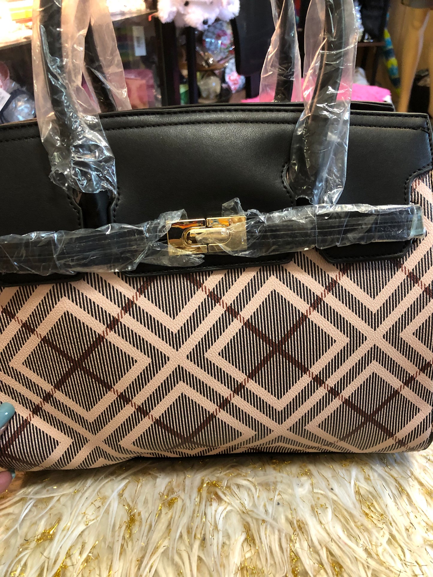 Woman Fashion Big Leather Bag 2in 1 With Wallet & Crossbody Strap "New Arrival"