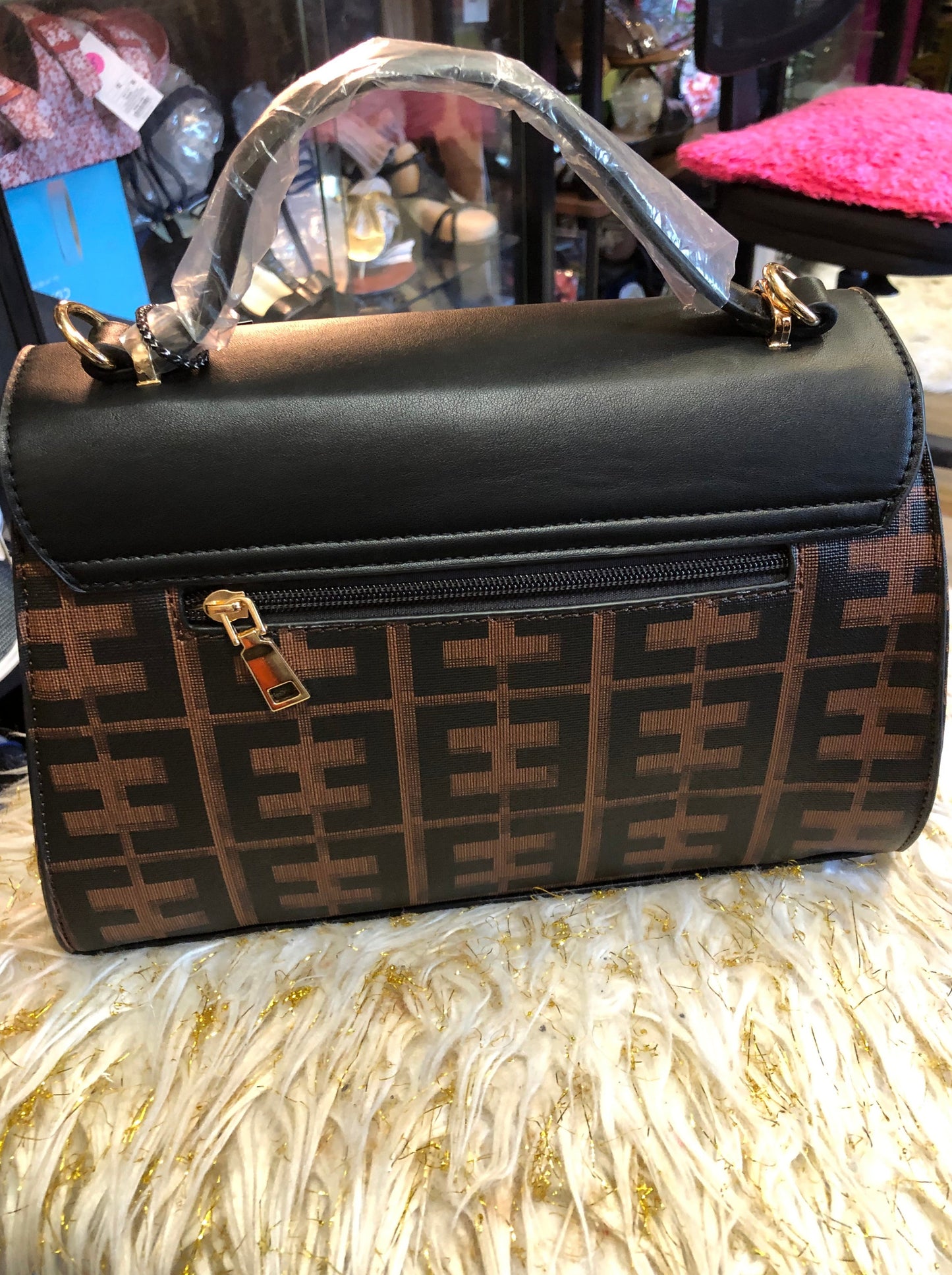 Fashion Leather Crossbody Bag 2in1 With Wallet & Crossbody Strap "New Arrival"