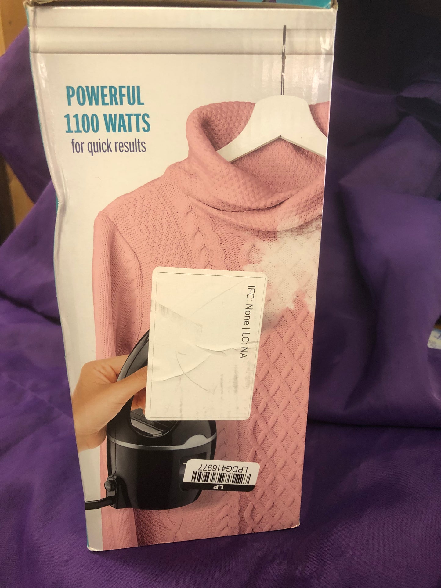 Conair Handheld Travel Garment Steamer for Clothes, CompleteSteam 1100W, For Home, Office and Travel 'New Arrival"