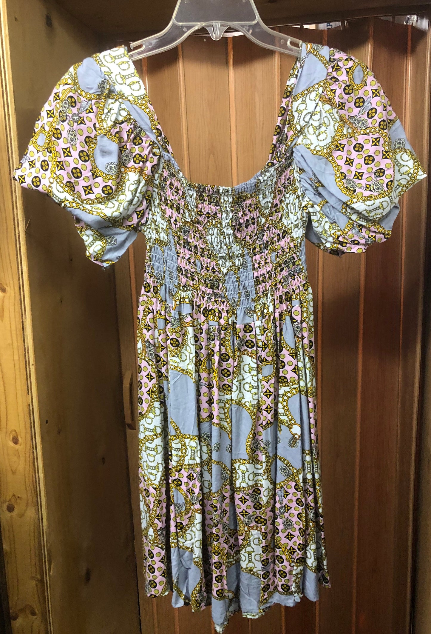 Summer Romper Dress Size Large Color multi "New Arrival"
