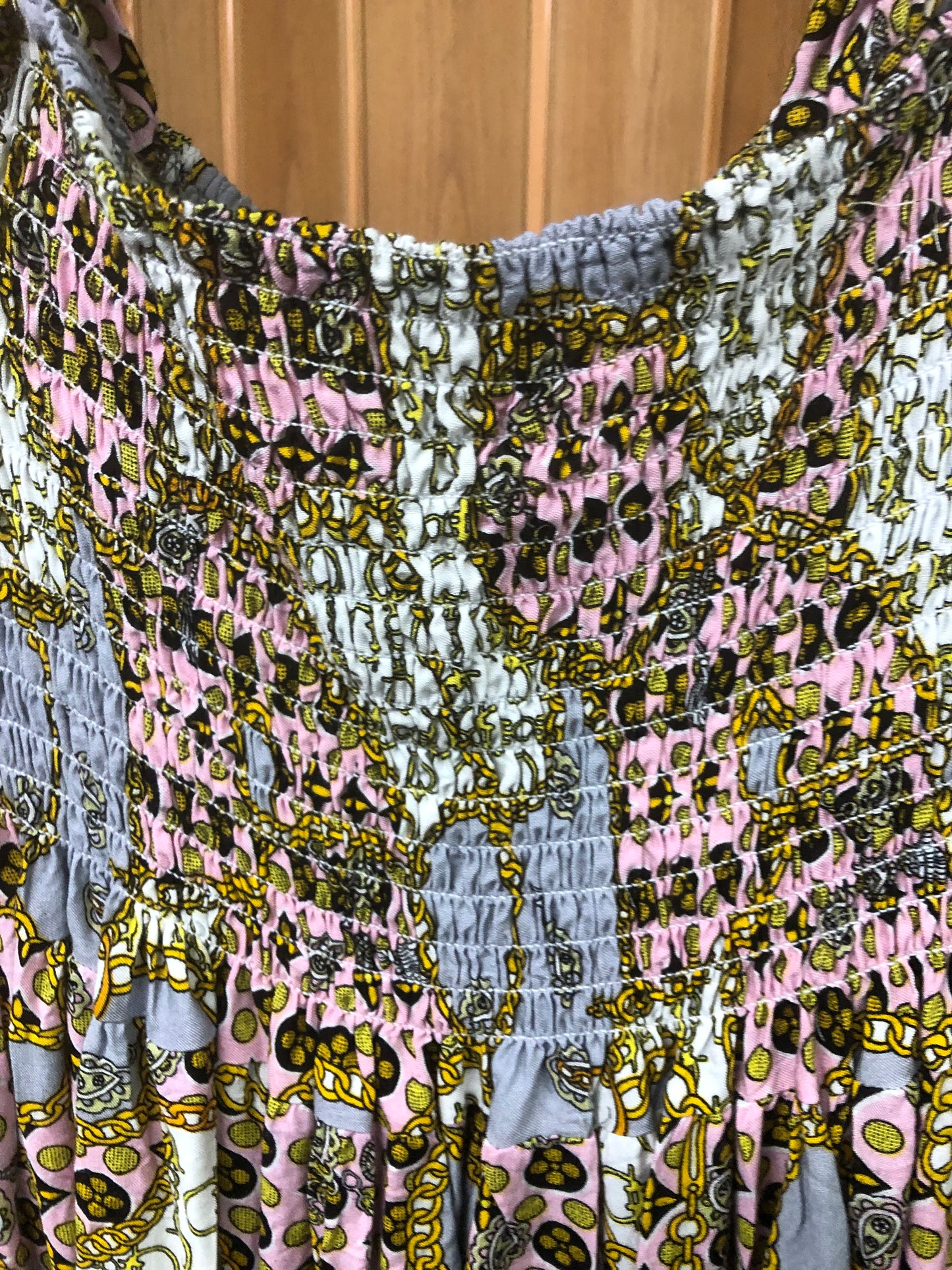 Summer Romper Dress Size Large Color multi "New Arrival"