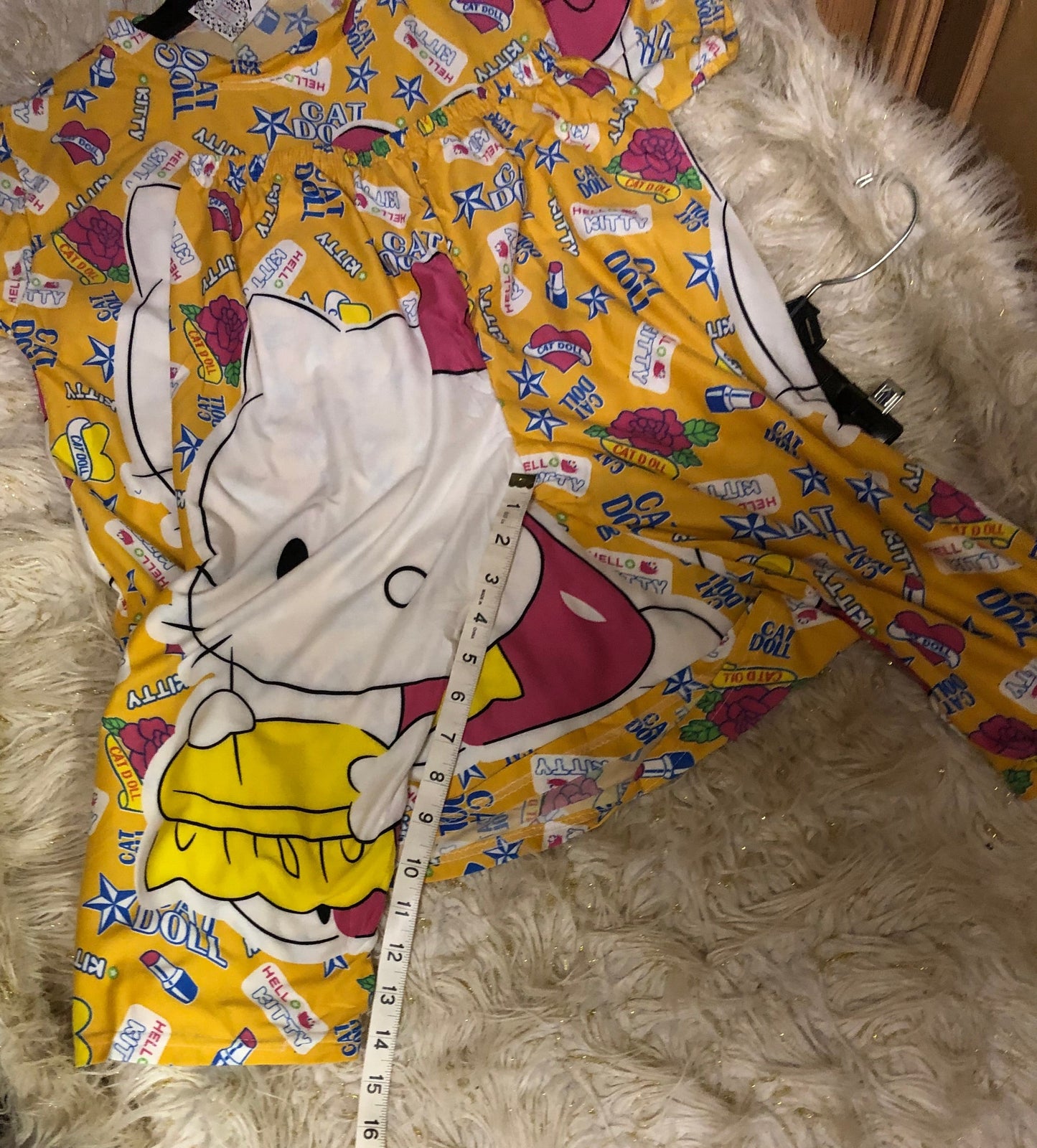 Girls 2 Pic. Hello Kitty Set "New Arrival" Size Med/Large