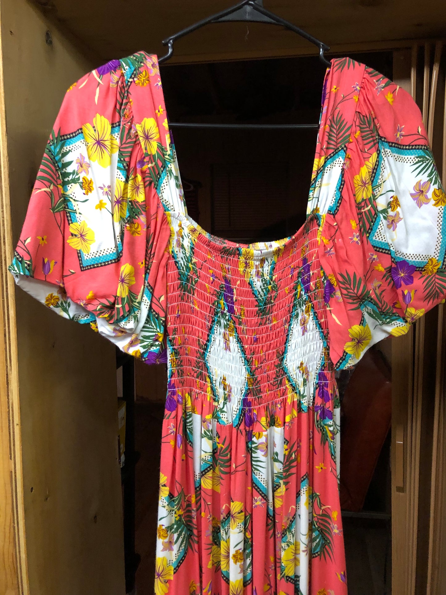 Woman Maxi Long Summer Dress Slip On Dress Size Med./Large "New Arrival" SOLD OUT
