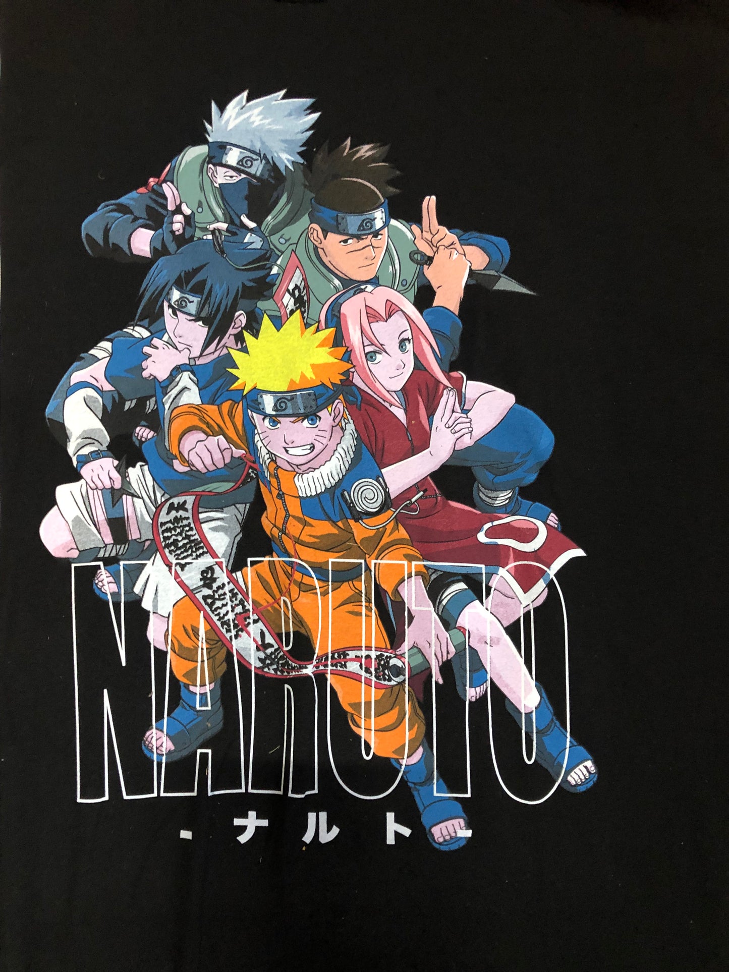 Men Naruto T- Shirt Size 3XL(54-56) Color Black "New Arrival"