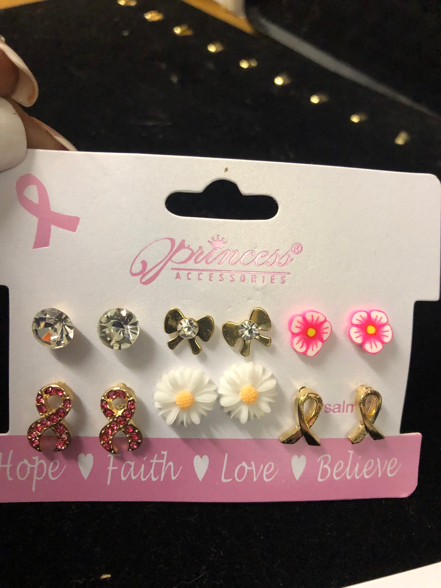 Woman Princess Accessories Earrings 6 Pic. Set. BCA GOLD Or SILVER "New Arrivals"