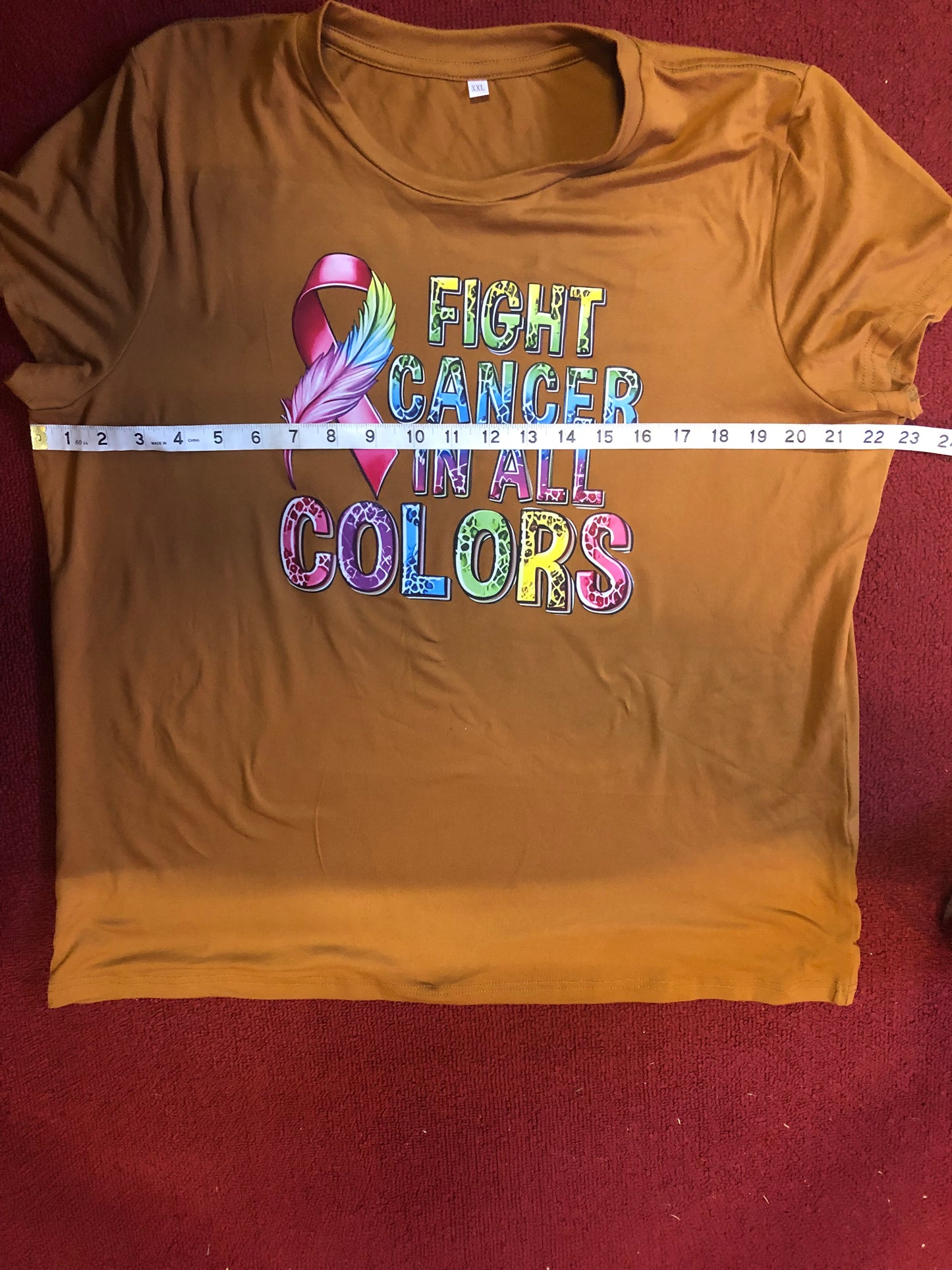 Woman T-Shirts It's October BCA Month Support With Awareness "New Arrival" (Blk Sold Out)