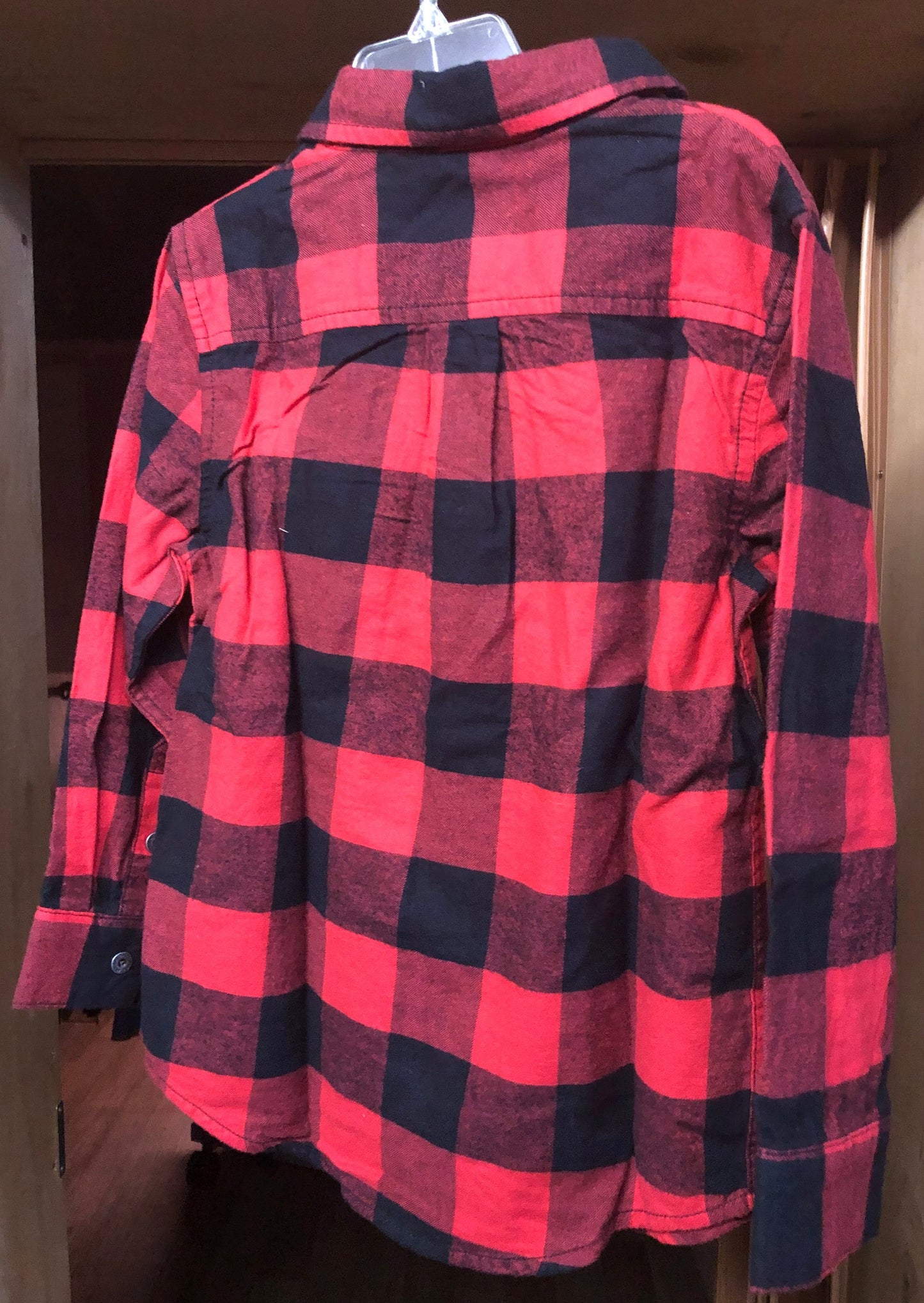Boys Hidden Snap Front Shirt Size XS (4/5 )"Just In Time For Christmas "New Arrival"