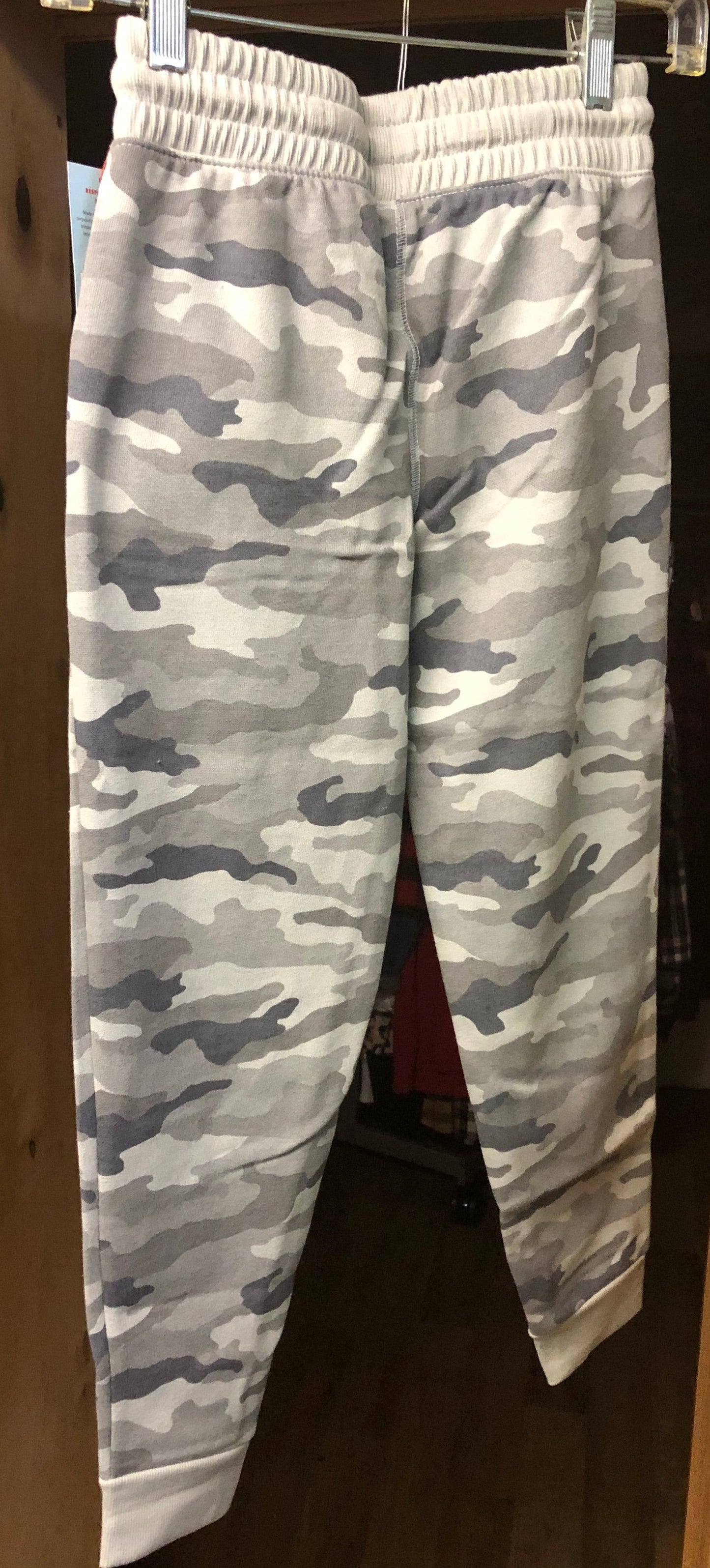 Boys/Girls Unisex Camo Pants Size L (10/12) "New Arrival" Elastic Wastband