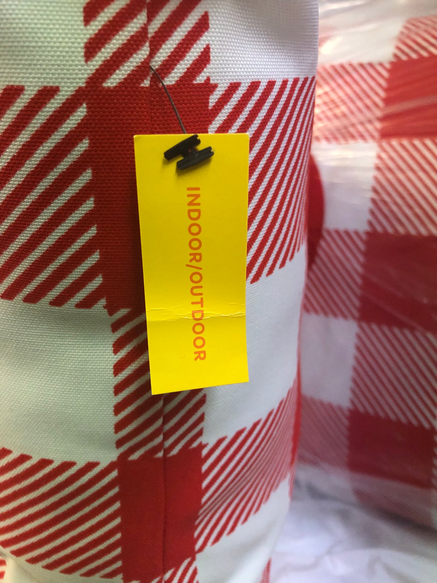 Red/White Christmas Pillow @20.00Ea.Indoor/OutDoor 'New Arrival' Only 4 Left