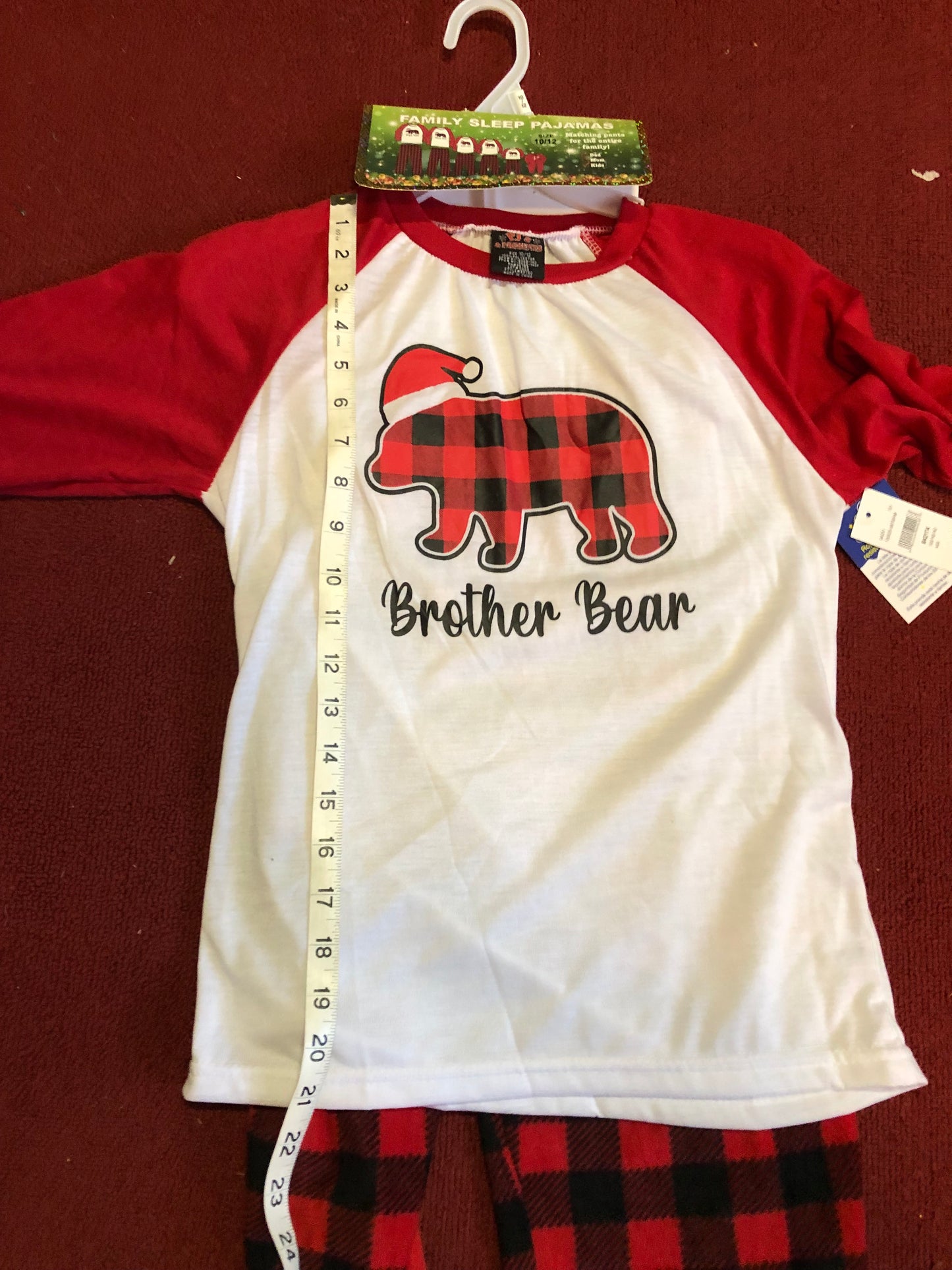 Boys Sleep Pajamas Matching Pants Size 10/12 "New Arrival" Just In For Christmas