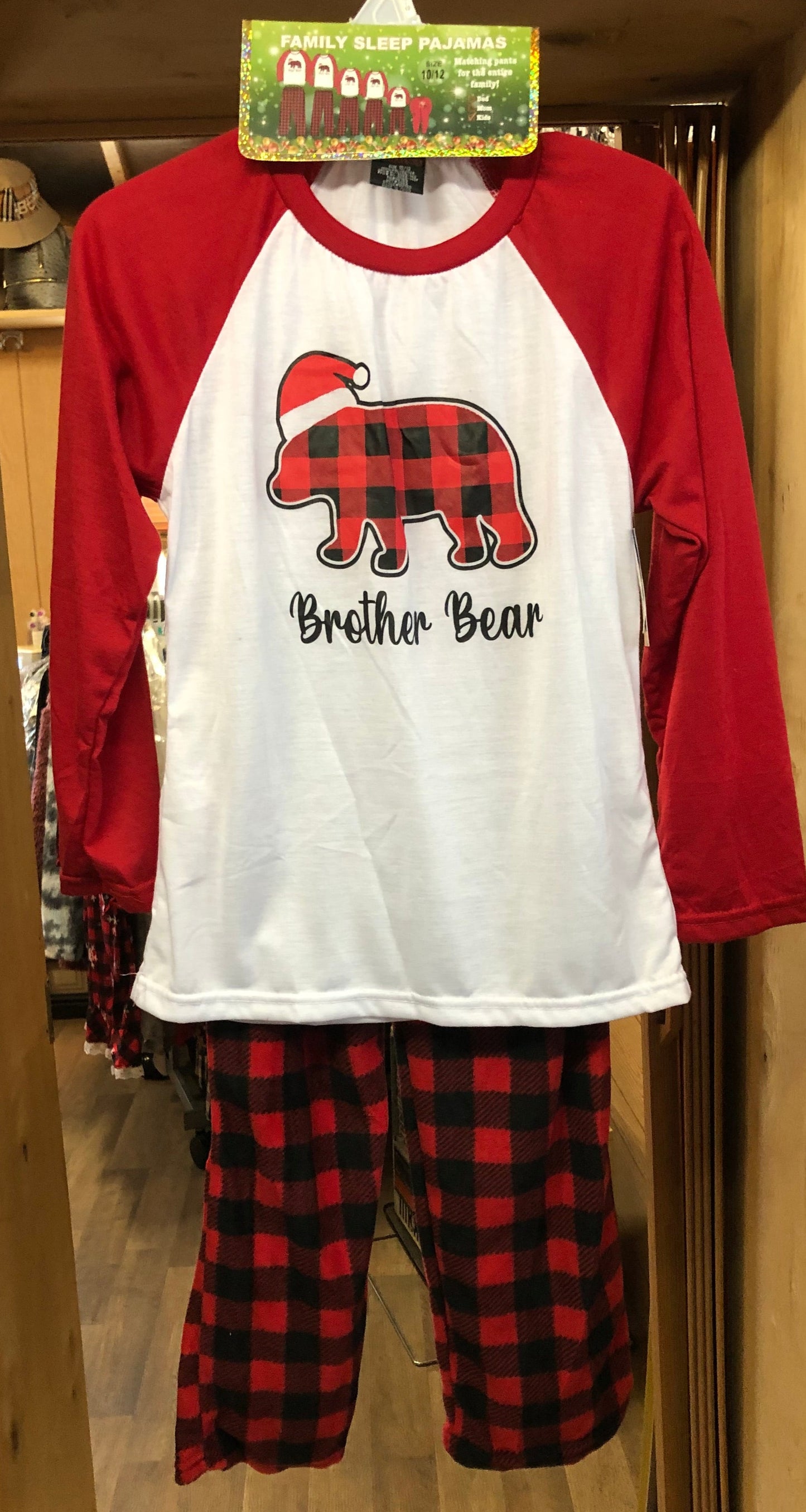 Boys Sleep Pajamas Matching Pants Size 10/12 "New Arrival" Just In For Christmas