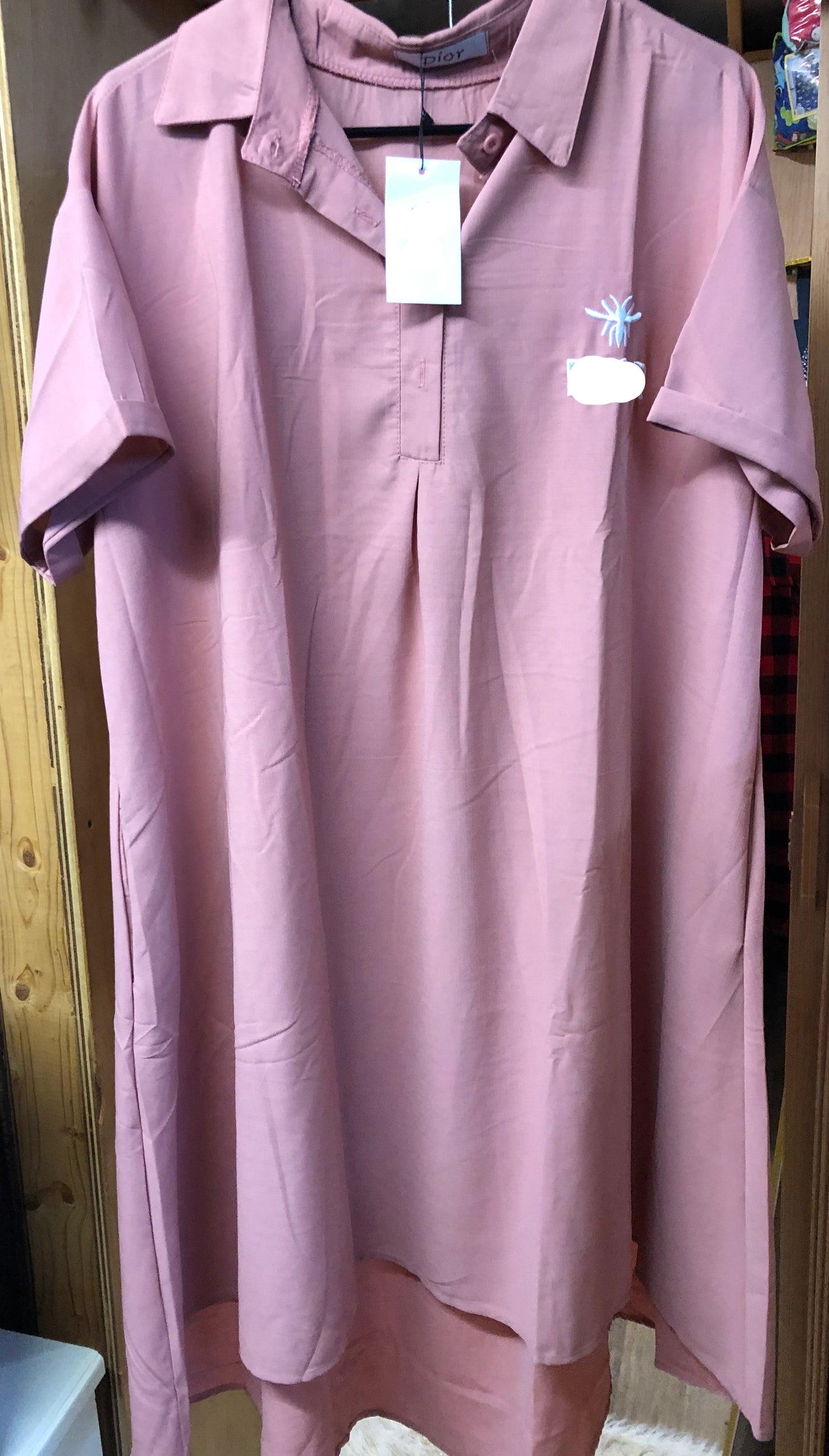Woman Swing Dress With Pockets Size XL/1XL Color Pale Peach Thanks For Your Purchase"SOLD OUT"