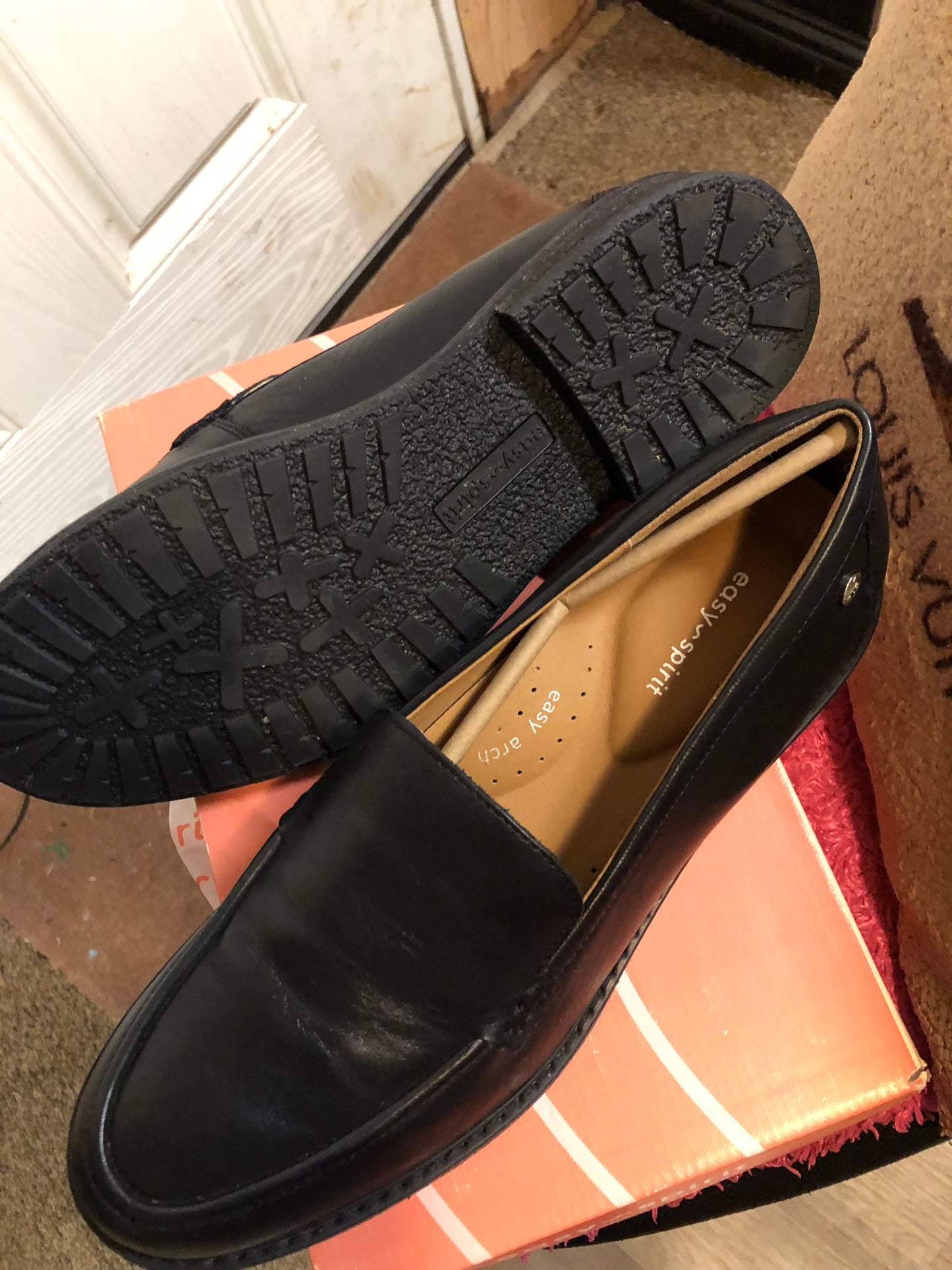 Woman Slip On Shoes By Easy Spirit Size 11 Color Black New With Box (SOLD OUT)