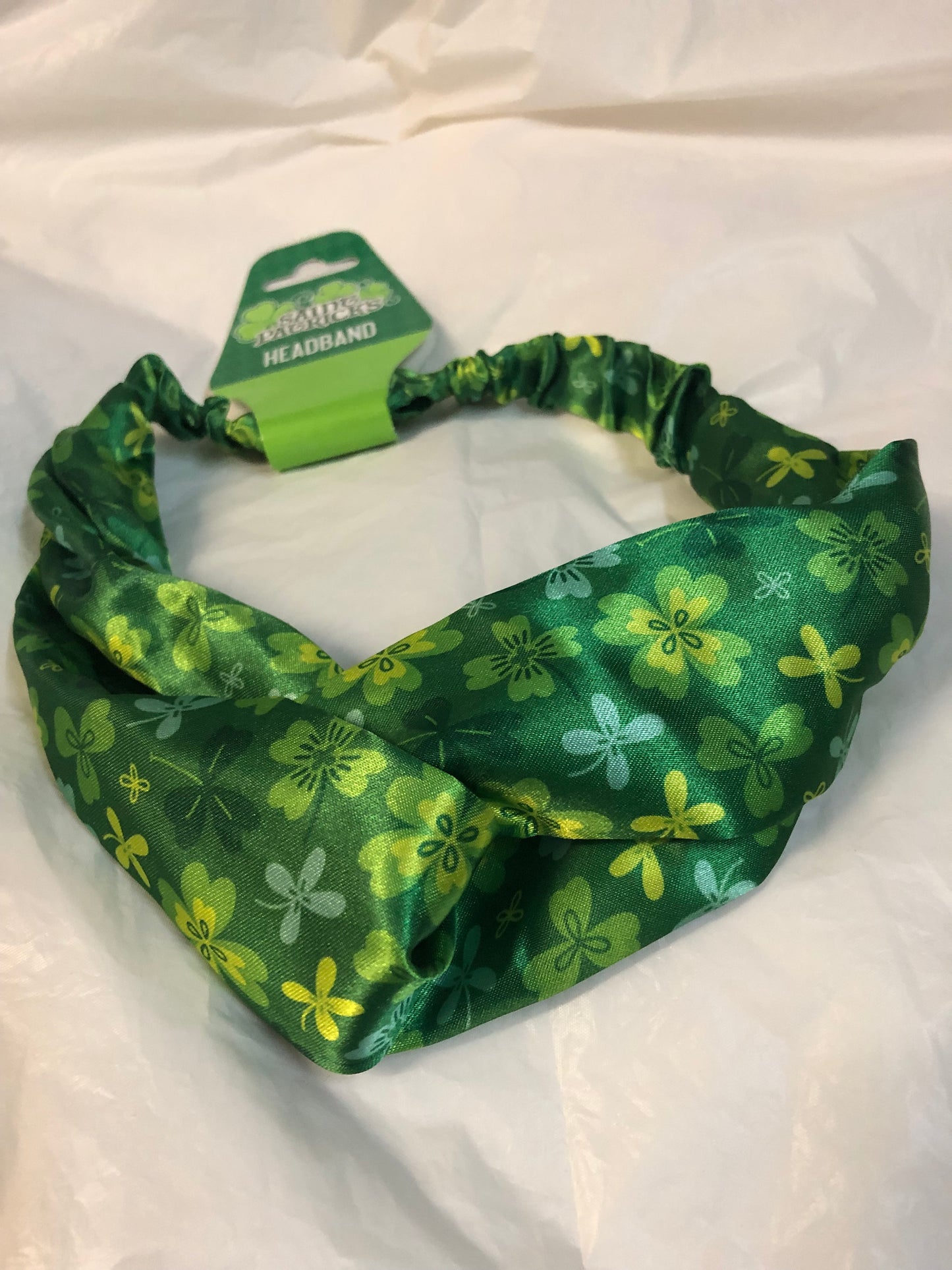 Saint Patricks Headband Scraf Multicolor Dark Green "New Arrival"